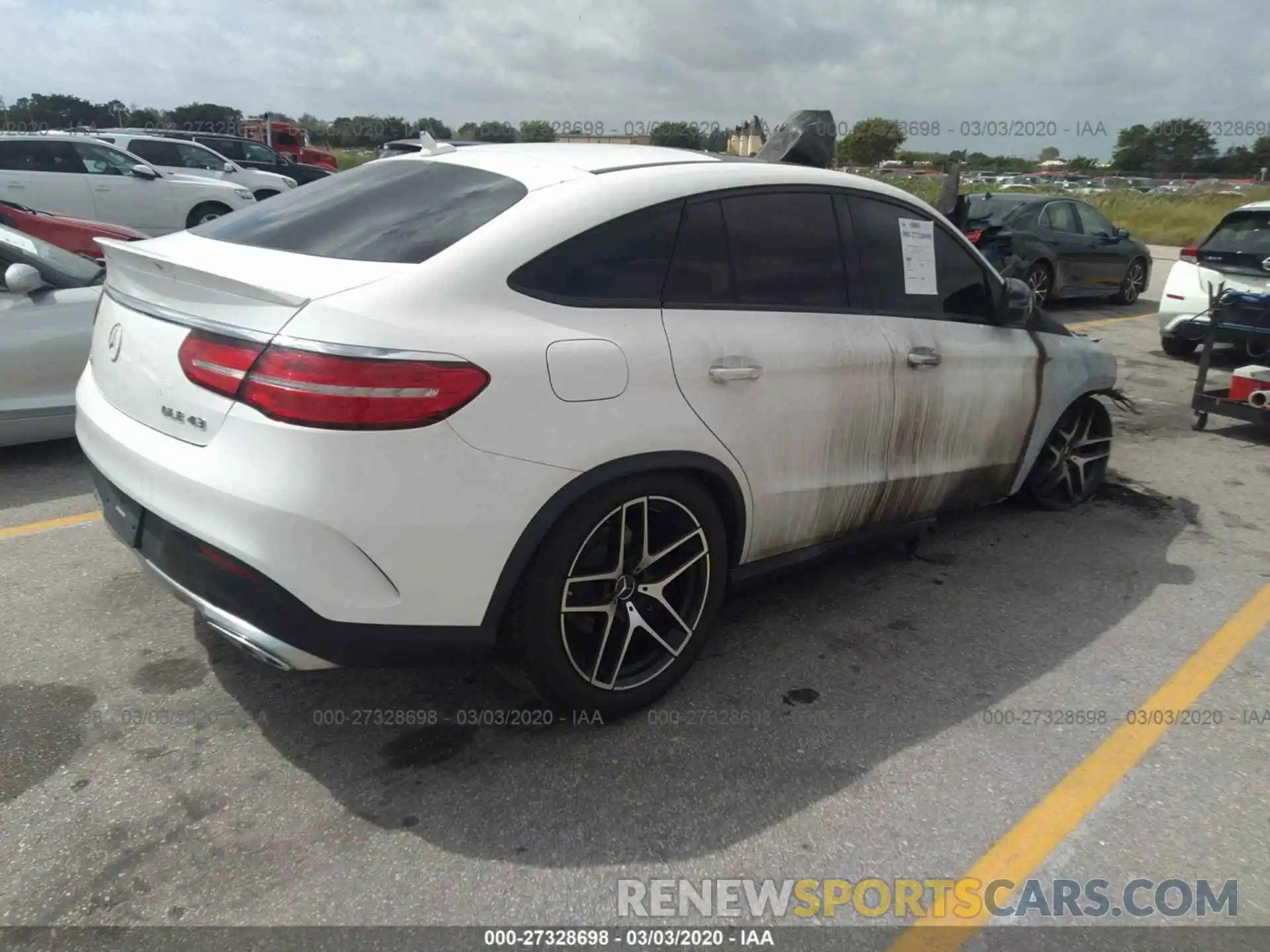 4 Photograph of a damaged car 4JGED6EB3KA143122 MERCEDES-BENZ GLE COUPE 2019