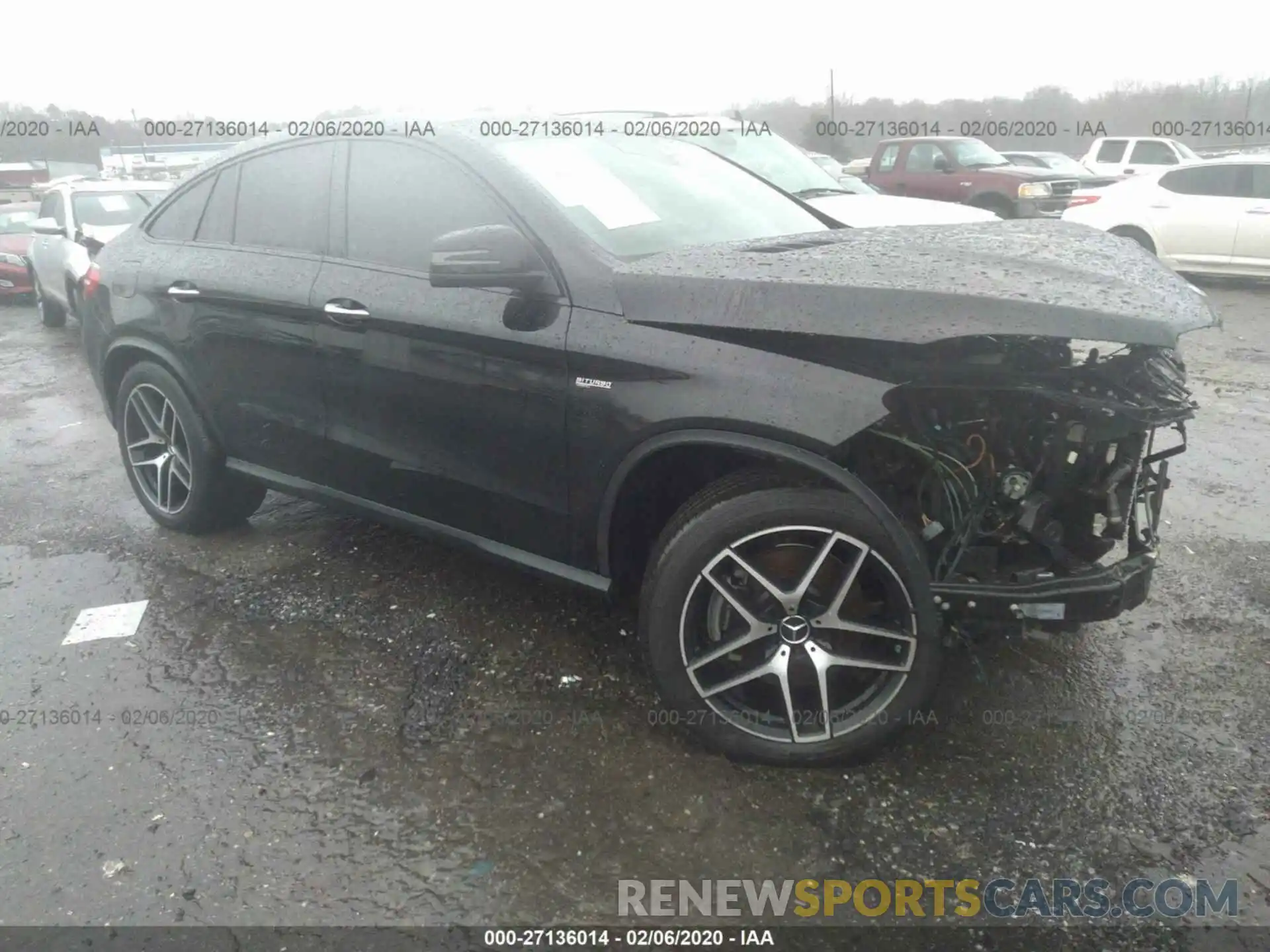 1 Photograph of a damaged car 4JGED6EB4KA127155 MERCEDES-BENZ GLE COUPE 2019