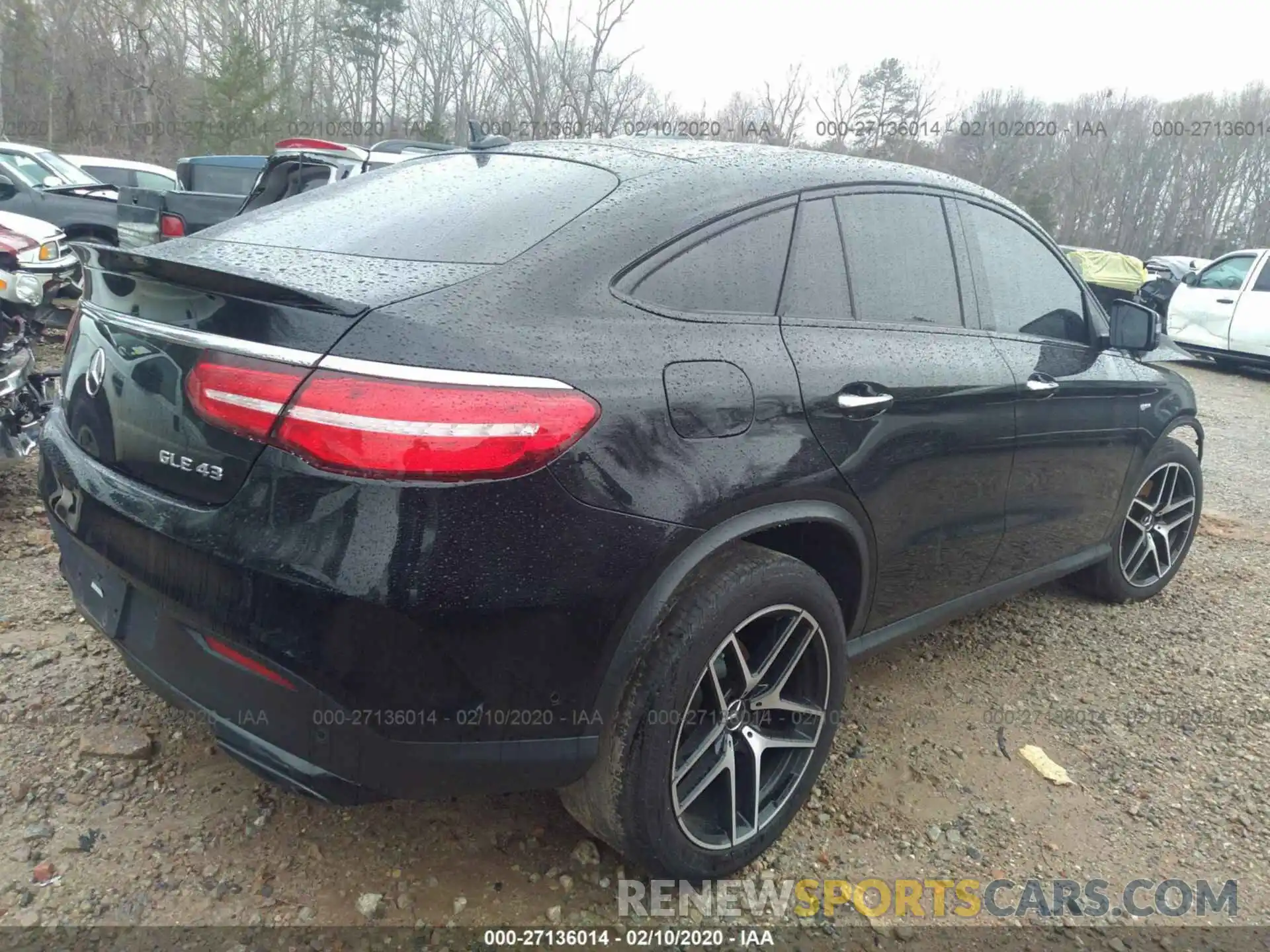 4 Фотография поврежденного автомобиля 4JGED6EB4KA127155 MERCEDES-BENZ GLE COUPE 2019