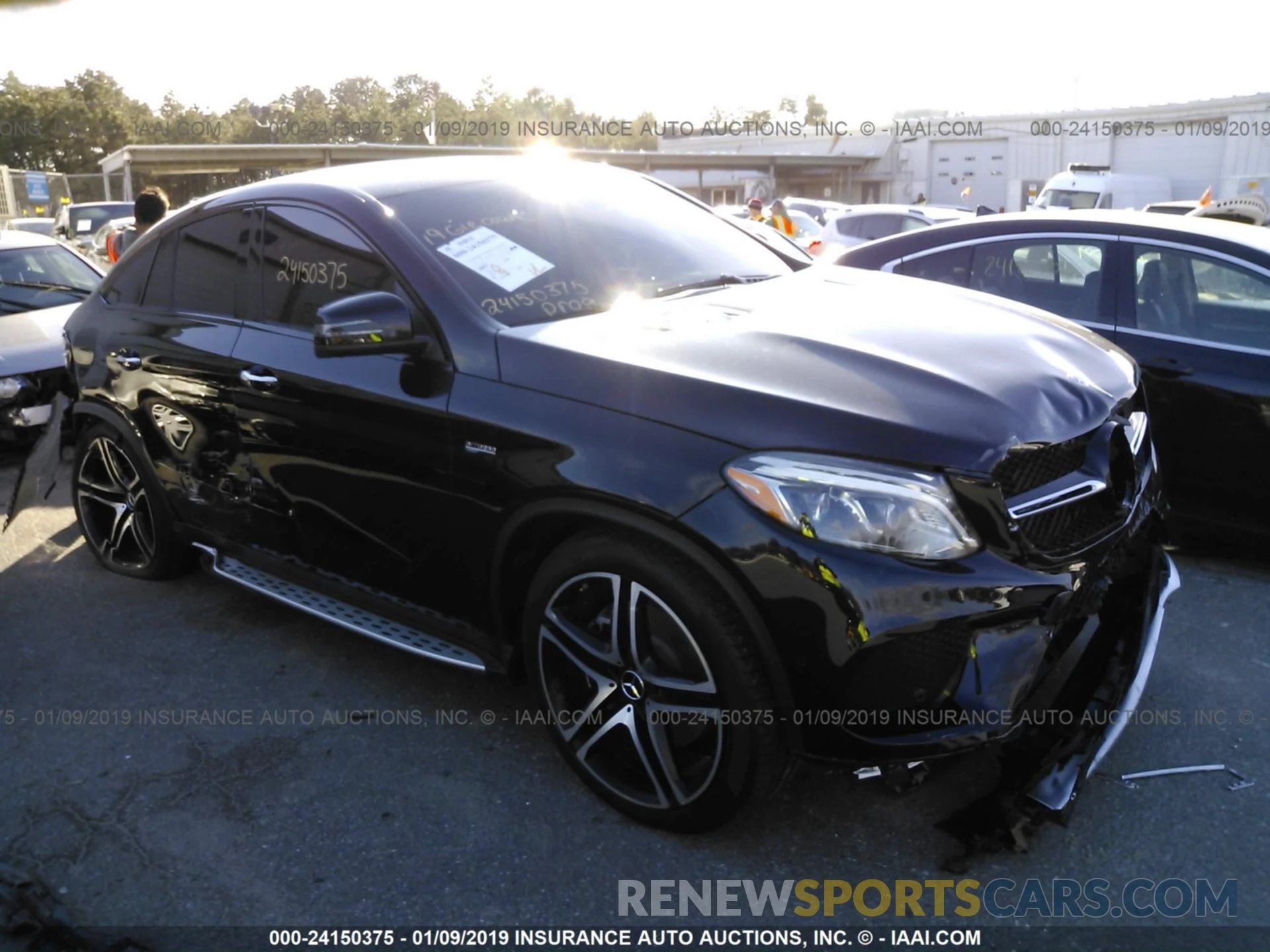 1 Photograph of a damaged car 4JGED6EB5KA135751 MERCEDES-BENZ GLE COUPE 2019