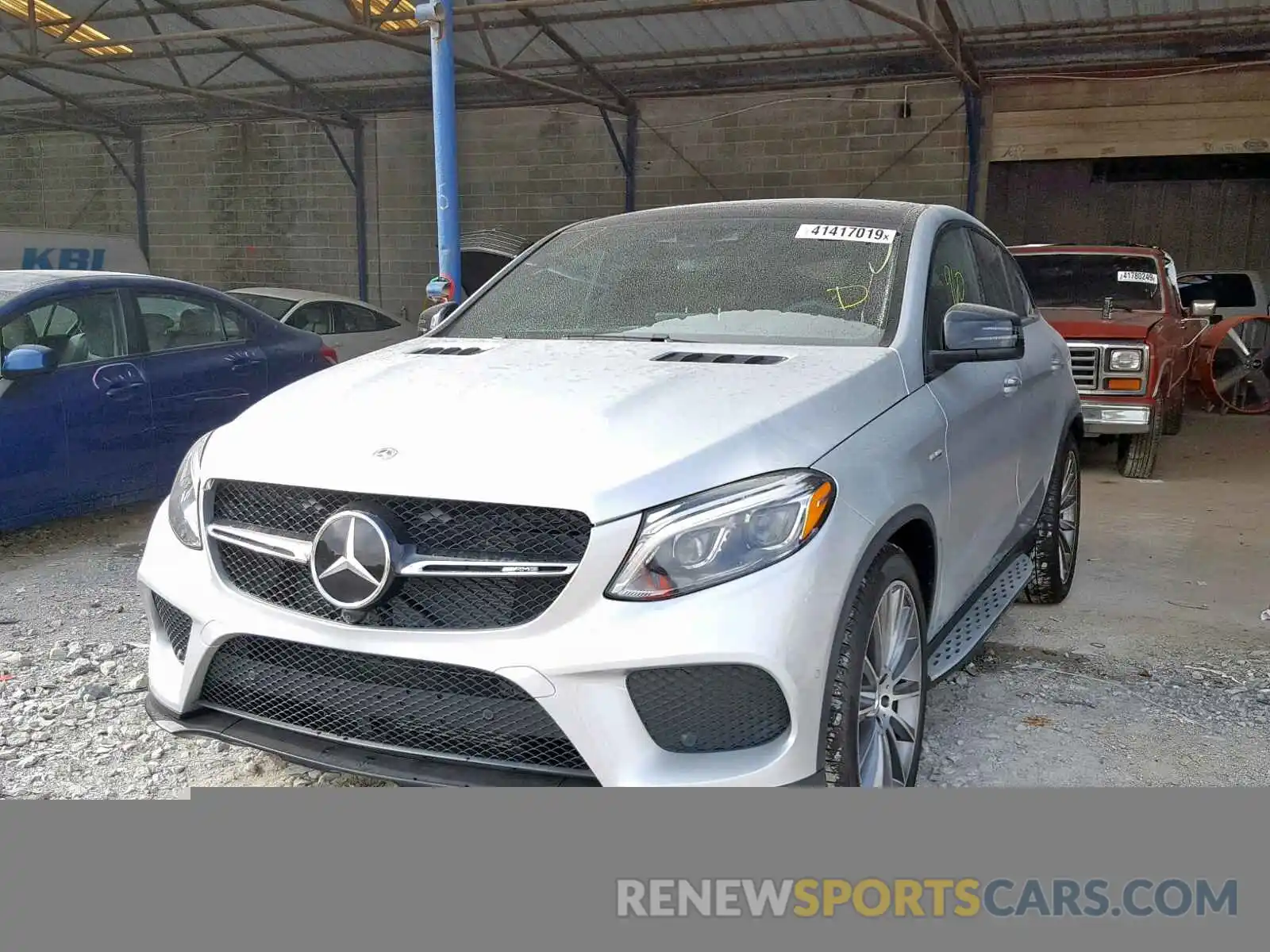 2 Photograph of a damaged car 4JGED6EB5KA141386 MERCEDES-BENZ GLE COUPE 2019