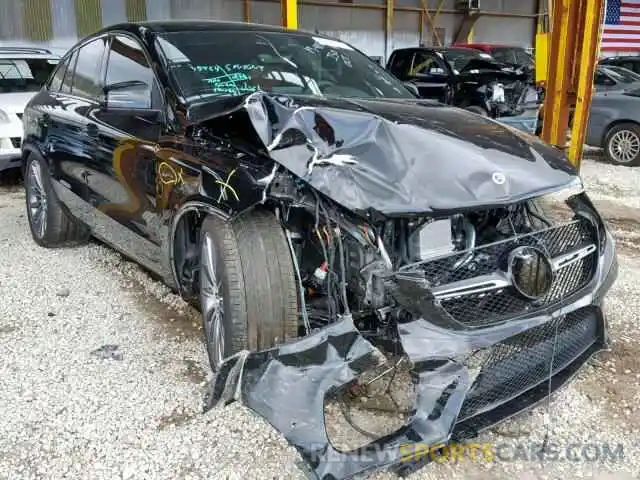 1 Photograph of a damaged car 4JGED6EB5KA142070 MERCEDES-BENZ GLE COUPE 2019