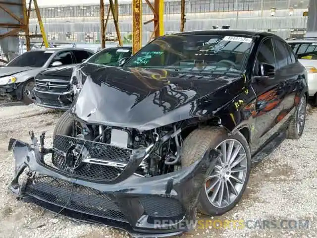 2 Photograph of a damaged car 4JGED6EB5KA142070 MERCEDES-BENZ GLE COUPE 2019