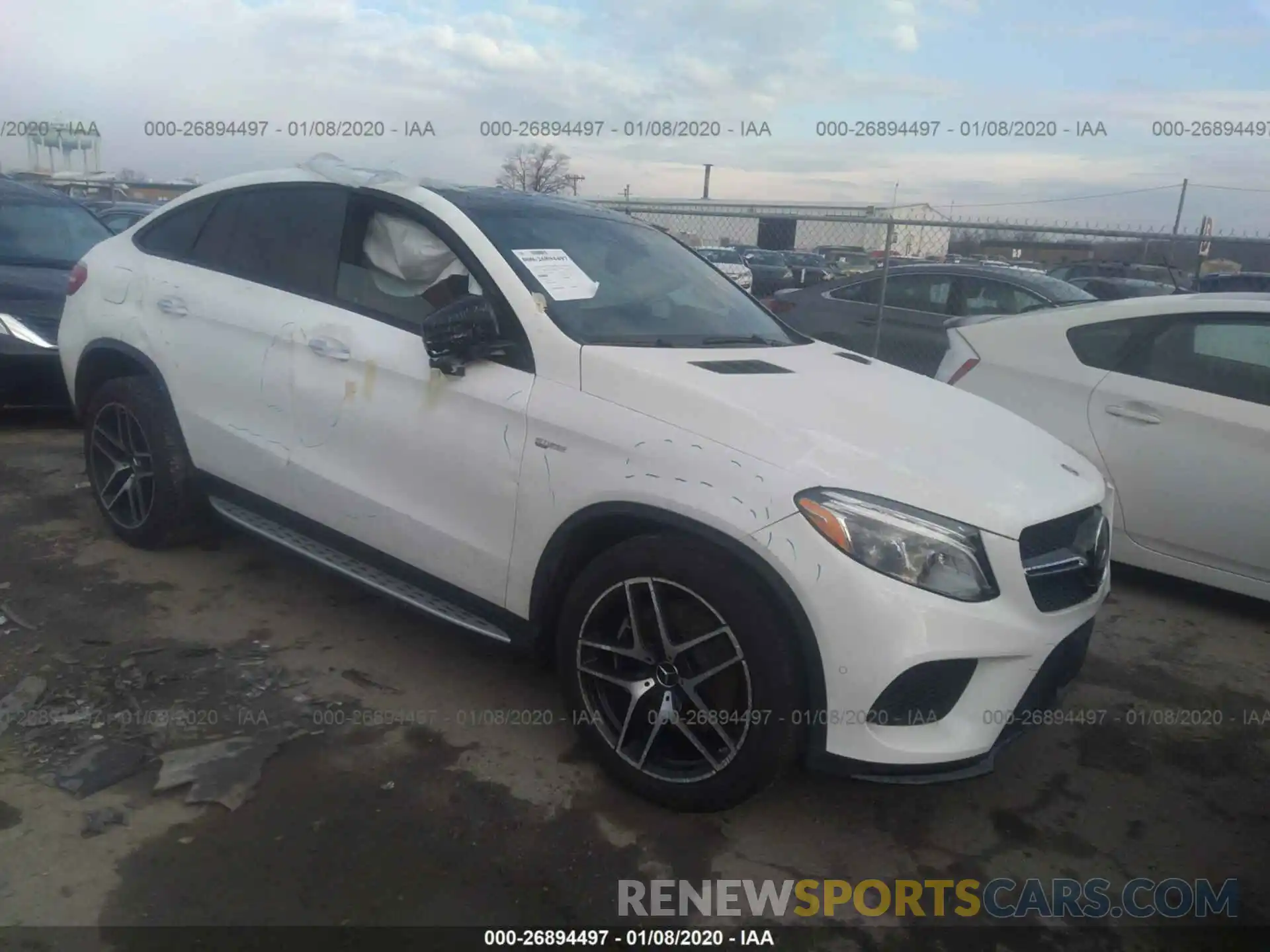 1 Фотография поврежденного автомобиля 4JGED6EB5KA142876 MERCEDES-BENZ GLE COUPE 2019