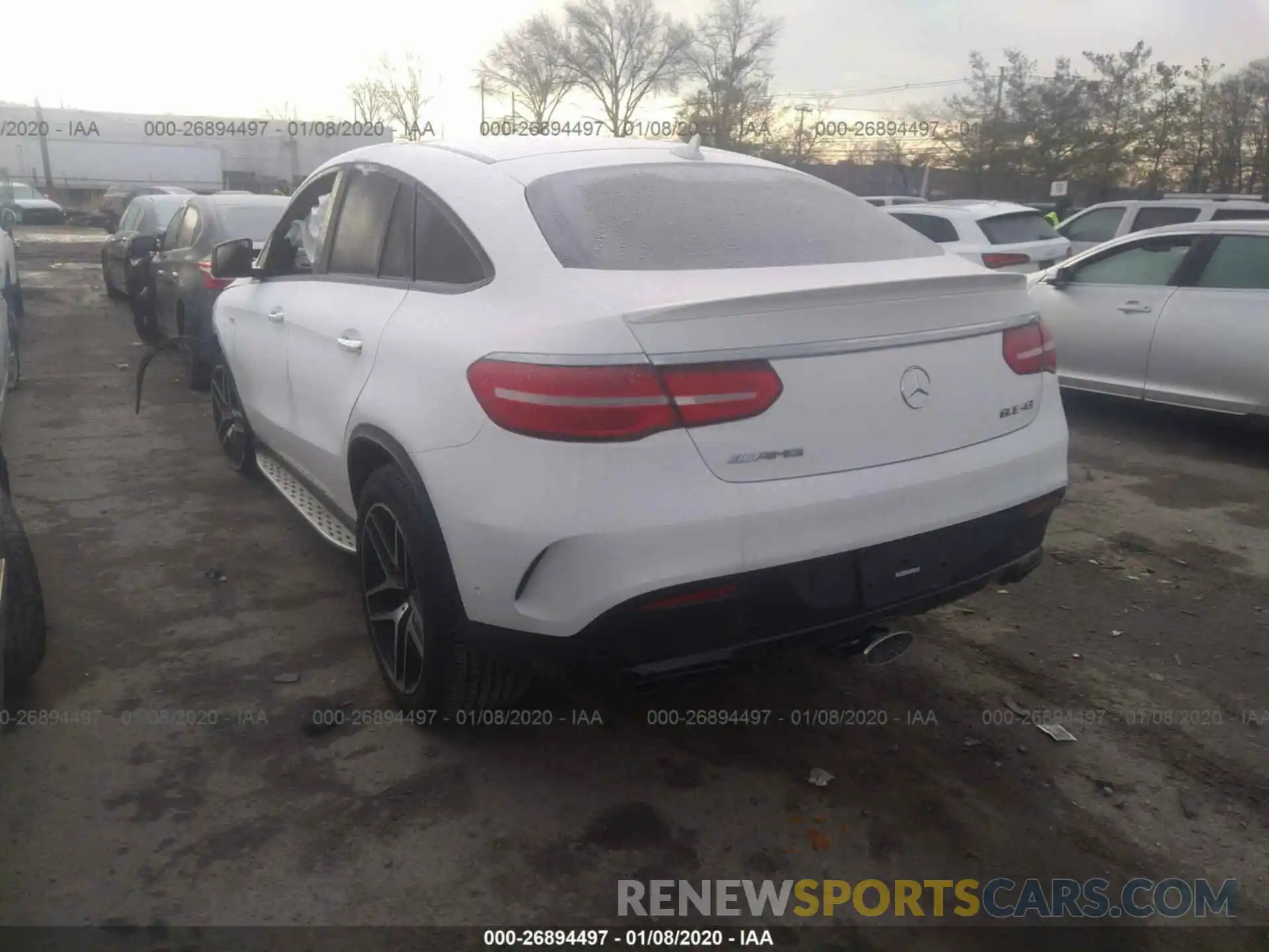 3 Photograph of a damaged car 4JGED6EB5KA142876 MERCEDES-BENZ GLE COUPE 2019