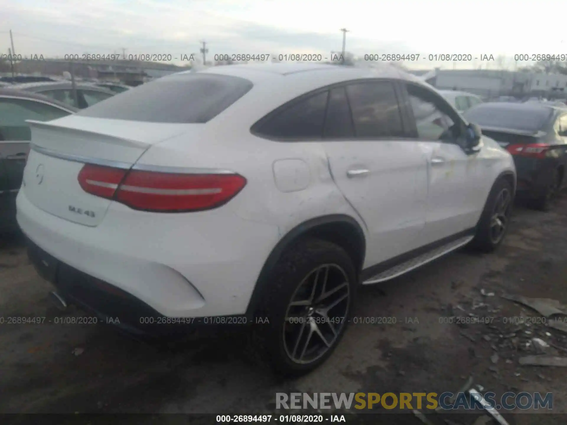 4 Фотография поврежденного автомобиля 4JGED6EB5KA142876 MERCEDES-BENZ GLE COUPE 2019