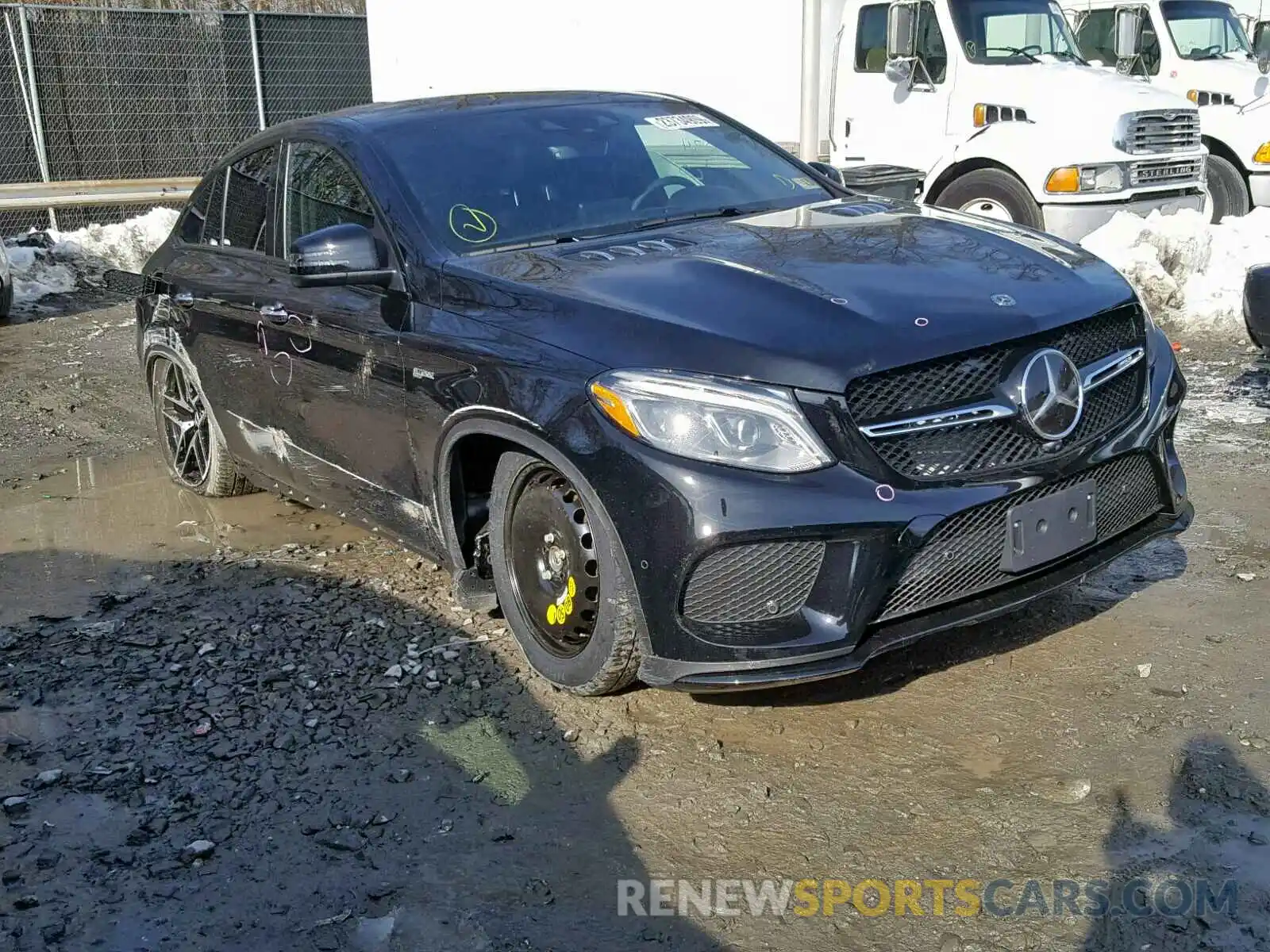 1 Photograph of a damaged car 4JGED6EB7KA136061 MERCEDES-BENZ GLE COUPE 2019