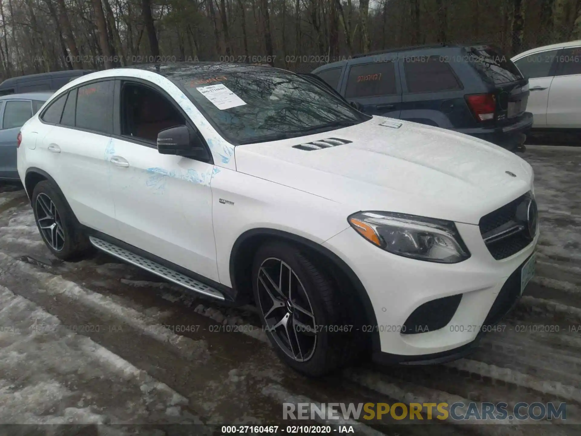 1 Photograph of a damaged car 4JGED6EB7KA138411 MERCEDES-BENZ GLE COUPE 2019