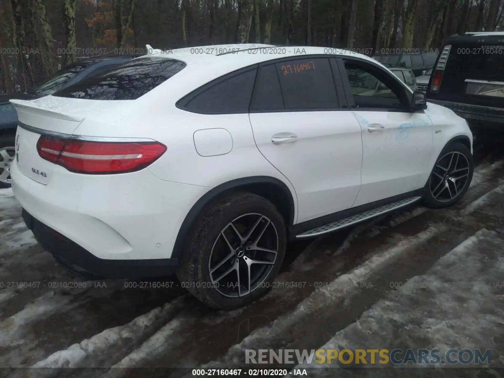 4 Photograph of a damaged car 4JGED6EB7KA138411 MERCEDES-BENZ GLE COUPE 2019