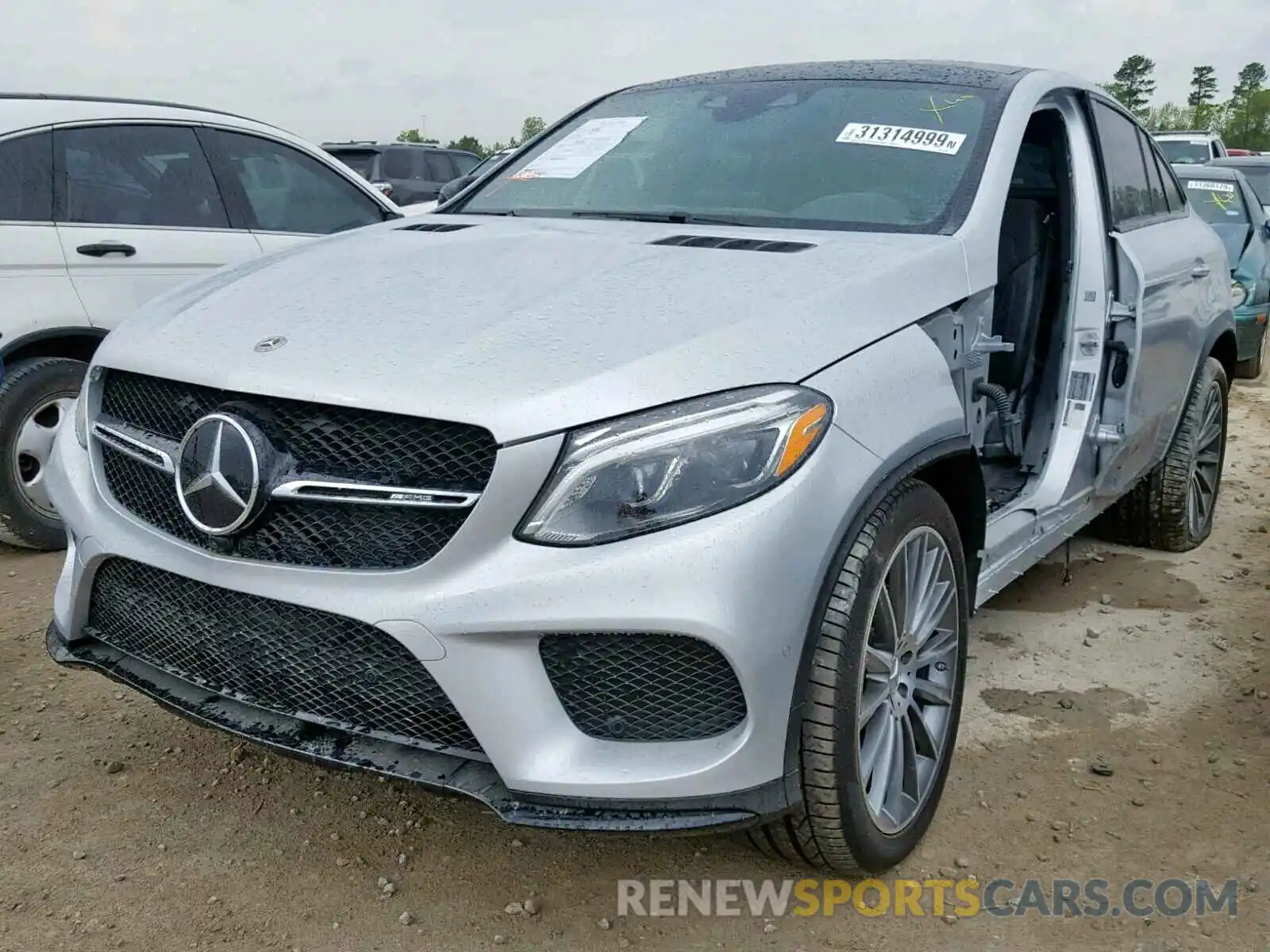 2 Photograph of a damaged car 4JGED6EB7KA142460 MERCEDES-BENZ GLE COUPE 2019