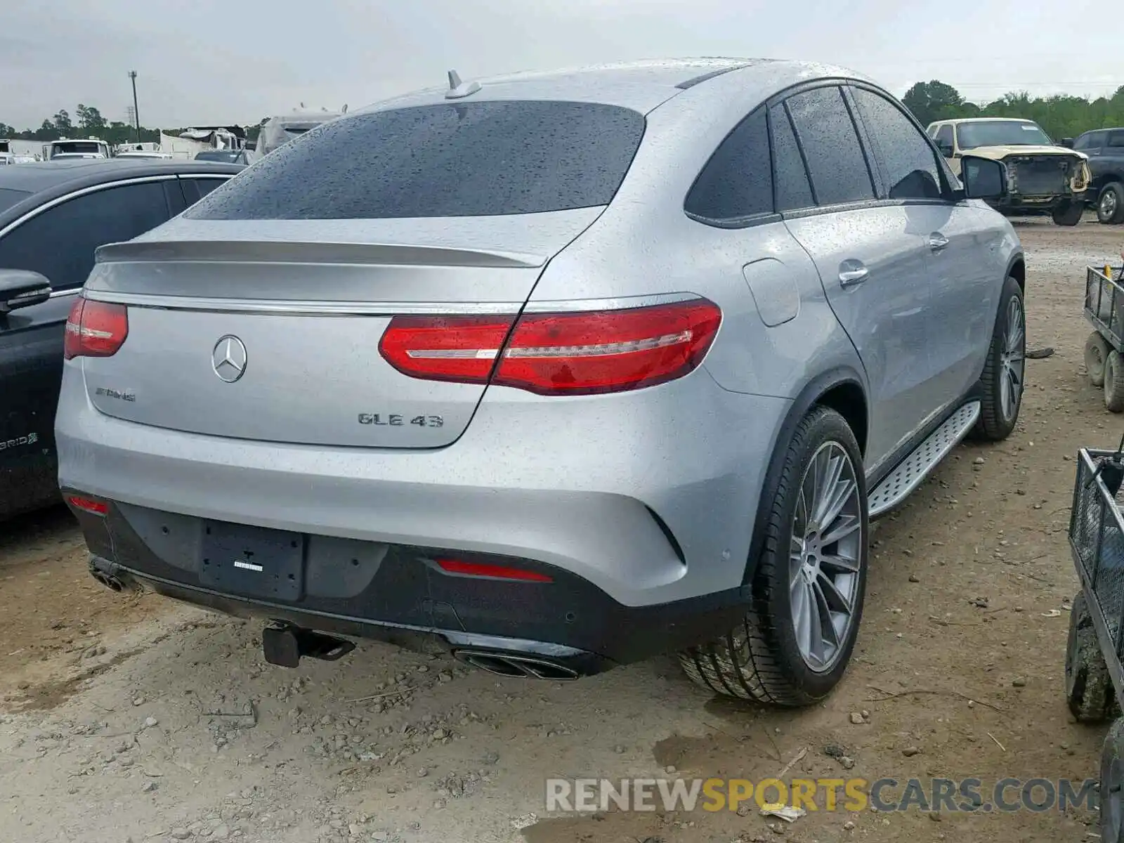 4 Фотография поврежденного автомобиля 4JGED6EB7KA142460 MERCEDES-BENZ GLE COUPE 2019