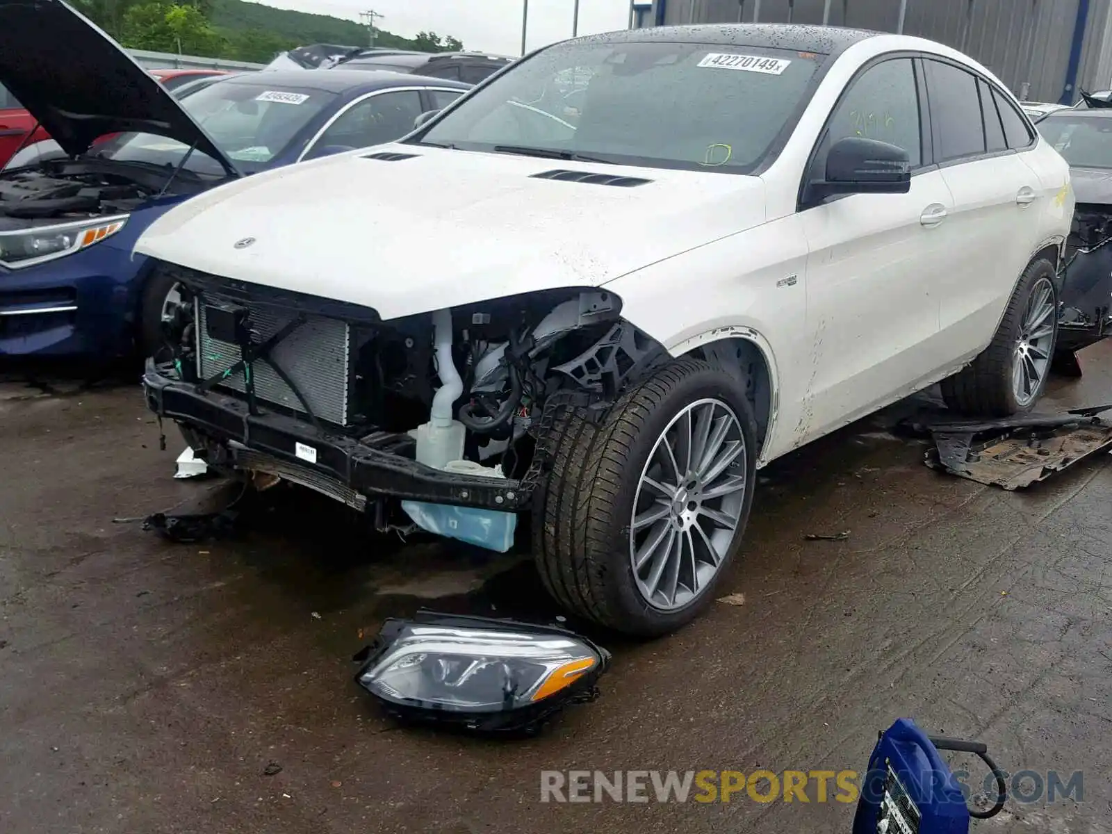 2 Photograph of a damaged car 4JGED6EB8KA128695 MERCEDES-BENZ GLE COUPE 2019