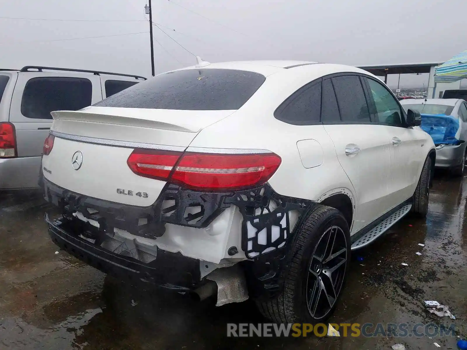 4 Photograph of a damaged car 4JGED6EB8KA135534 MERCEDES-BENZ GLE COUPE 2019