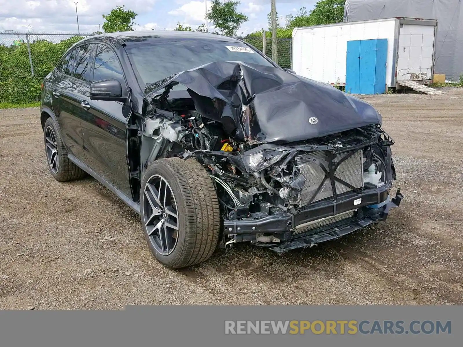 1 Photograph of a damaged car 4JGED6EB8KA137090 MERCEDES-BENZ GLE COUPE 2019