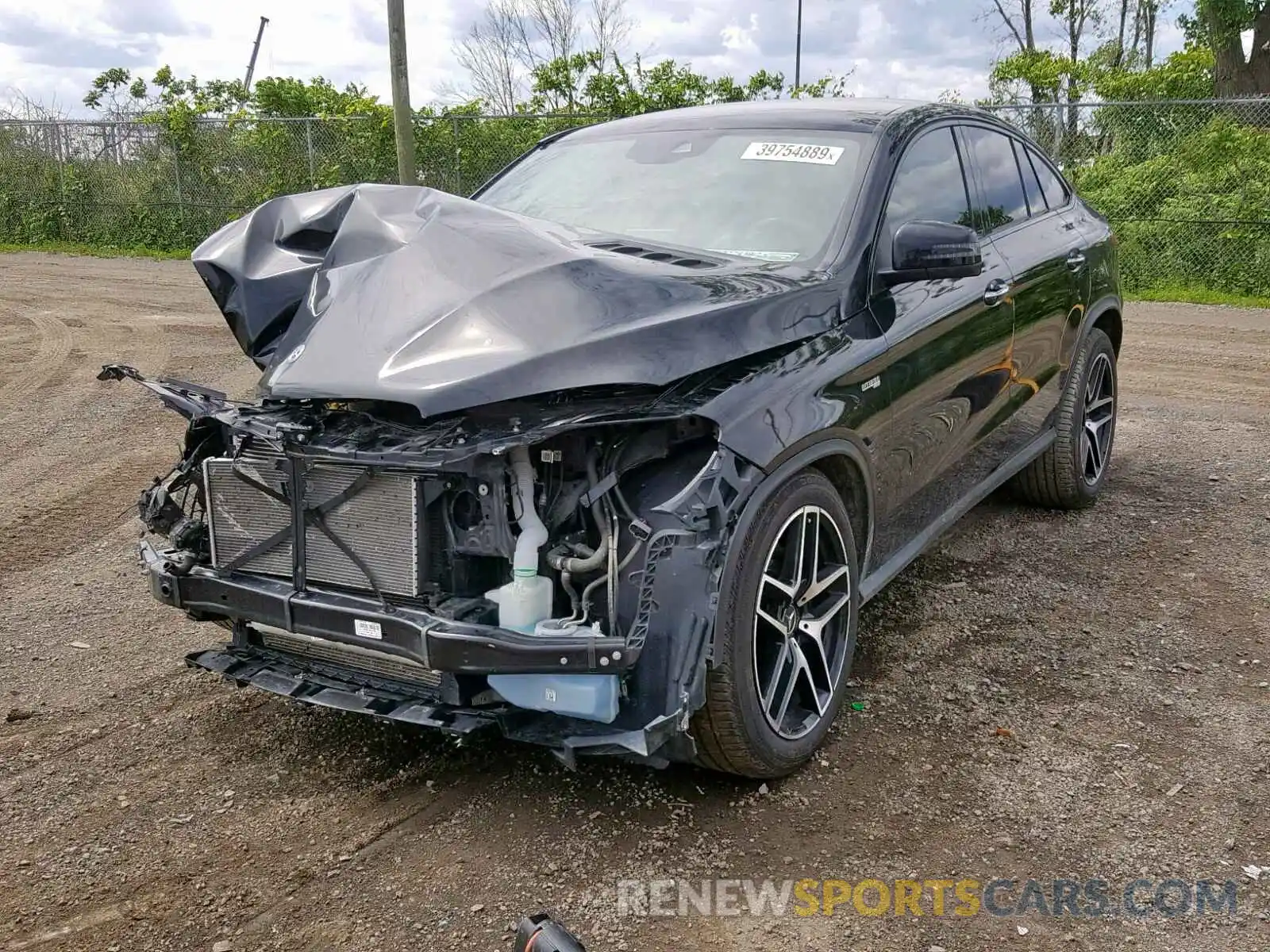 2 Photograph of a damaged car 4JGED6EB8KA137090 MERCEDES-BENZ GLE COUPE 2019