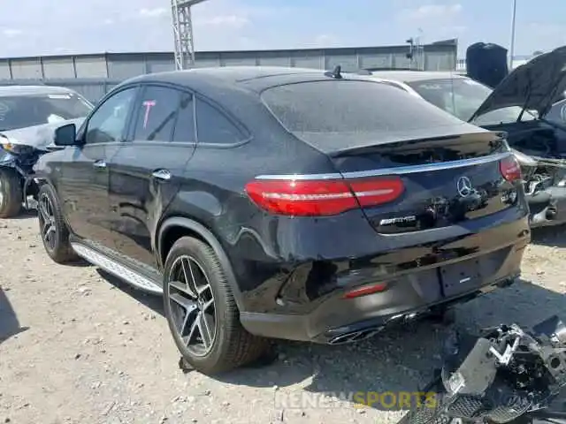 3 Фотография поврежденного автомобиля 4JGED6EB9KA154805 MERCEDES-BENZ GLE COUPE 2019