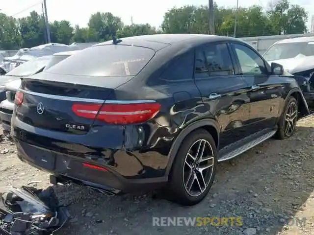 4 Фотография поврежденного автомобиля 4JGED6EB9KA154805 MERCEDES-BENZ GLE COUPE 2019