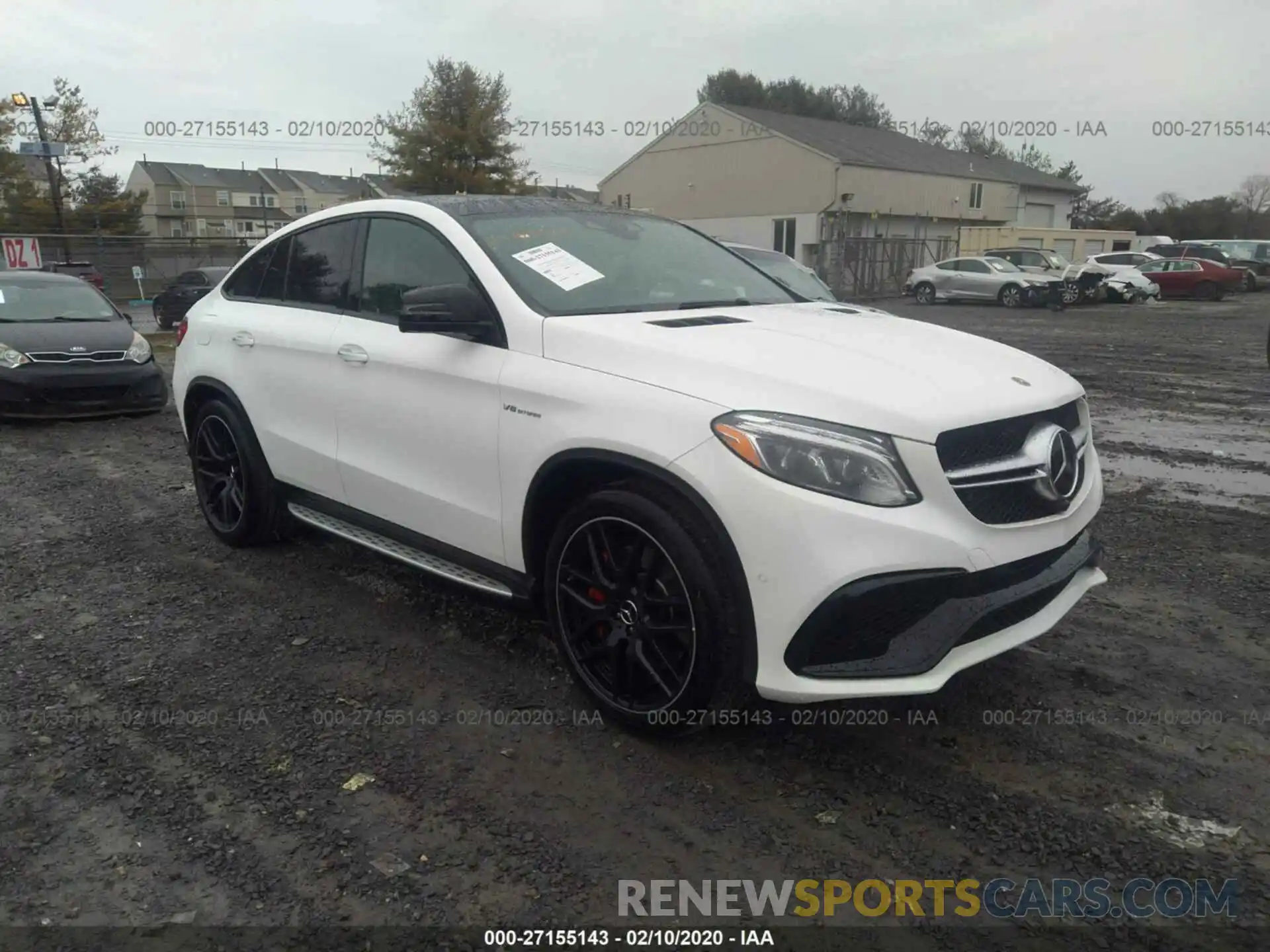 1 Photograph of a damaged car 4JGED7FB0KA138979 MERCEDES-BENZ GLE COUPE 2019