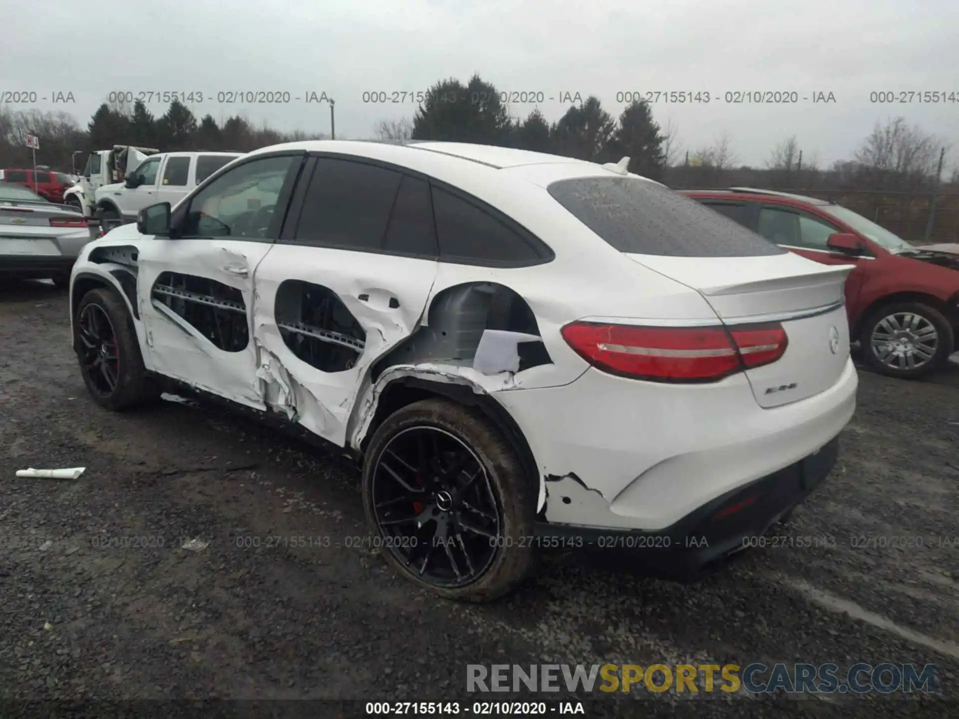 3 Фотография поврежденного автомобиля 4JGED7FB0KA138979 MERCEDES-BENZ GLE COUPE 2019