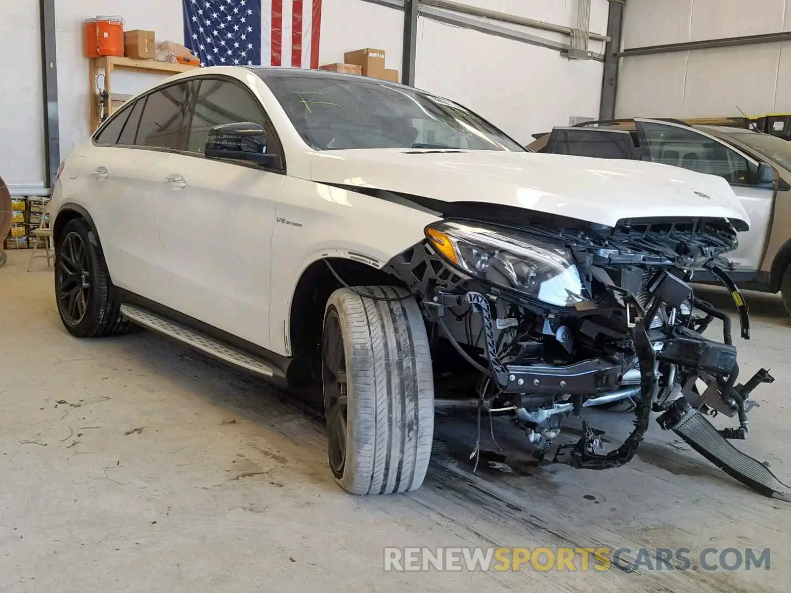 1 Photograph of a damaged car 4JGED7FB0KA150680 MERCEDES-BENZ GLE COUPE 2019