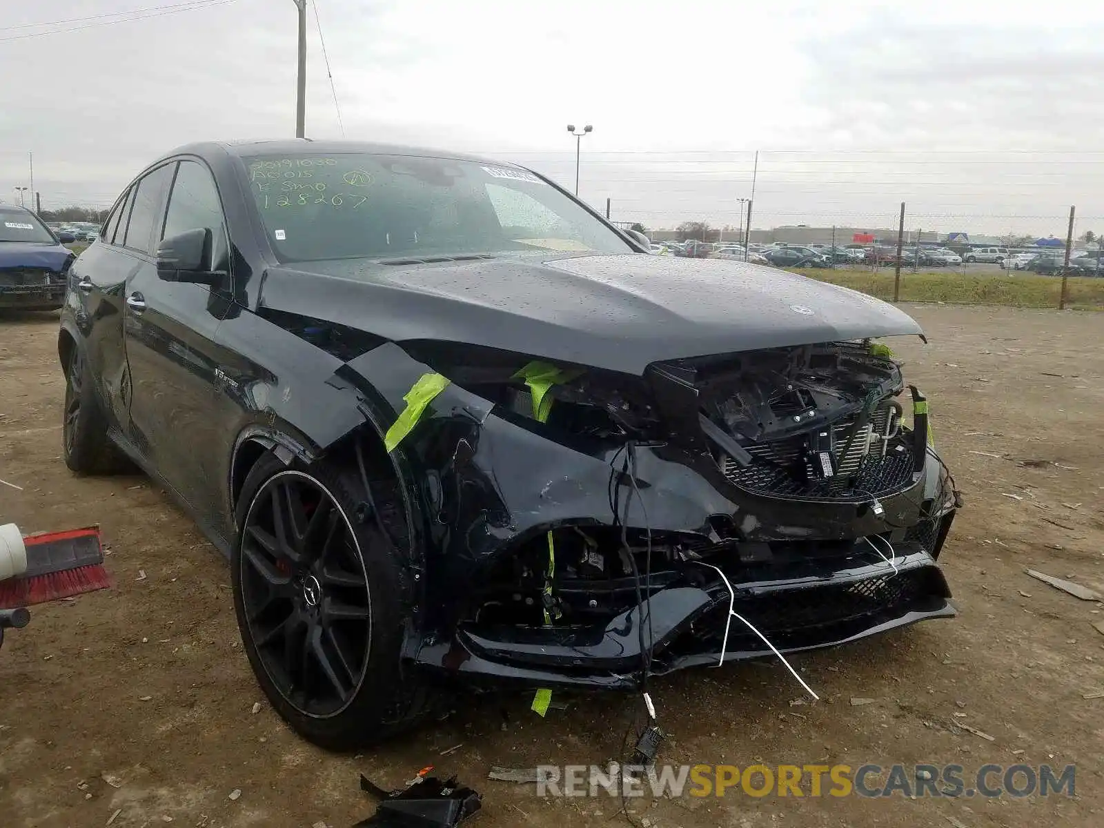 1 Photograph of a damaged car 4JGED7FB3KA128267 MERCEDES-BENZ GLE COUPE 2019