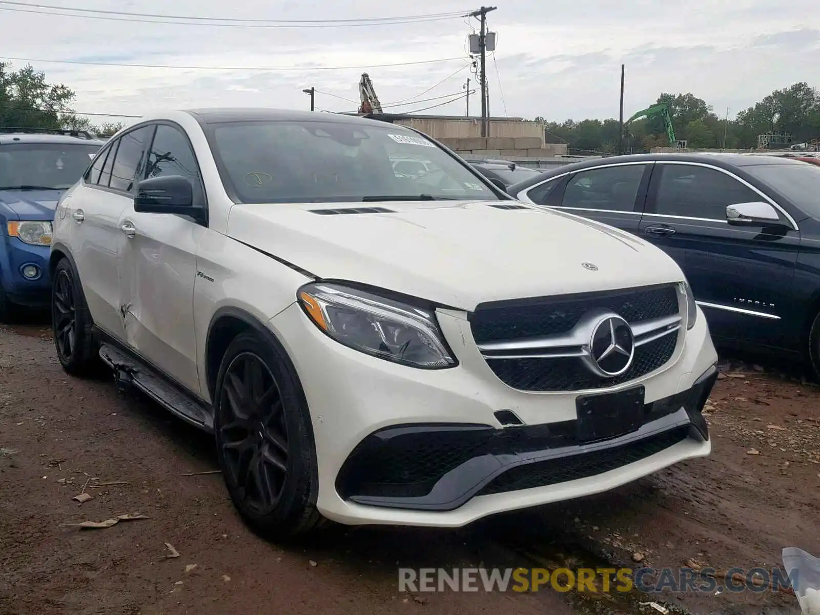 1 Photograph of a damaged car 4JGED7FBXKA153327 MERCEDES-BENZ GLE COUPE 2019