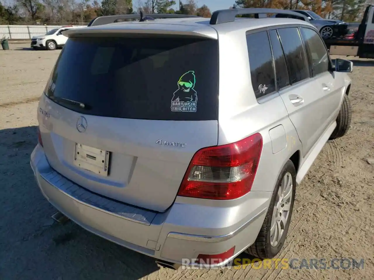 4 Photograph of a damaged car WDCGG8HB9AF326399 MERCEDES-BENZ GLK-CLASS 2019