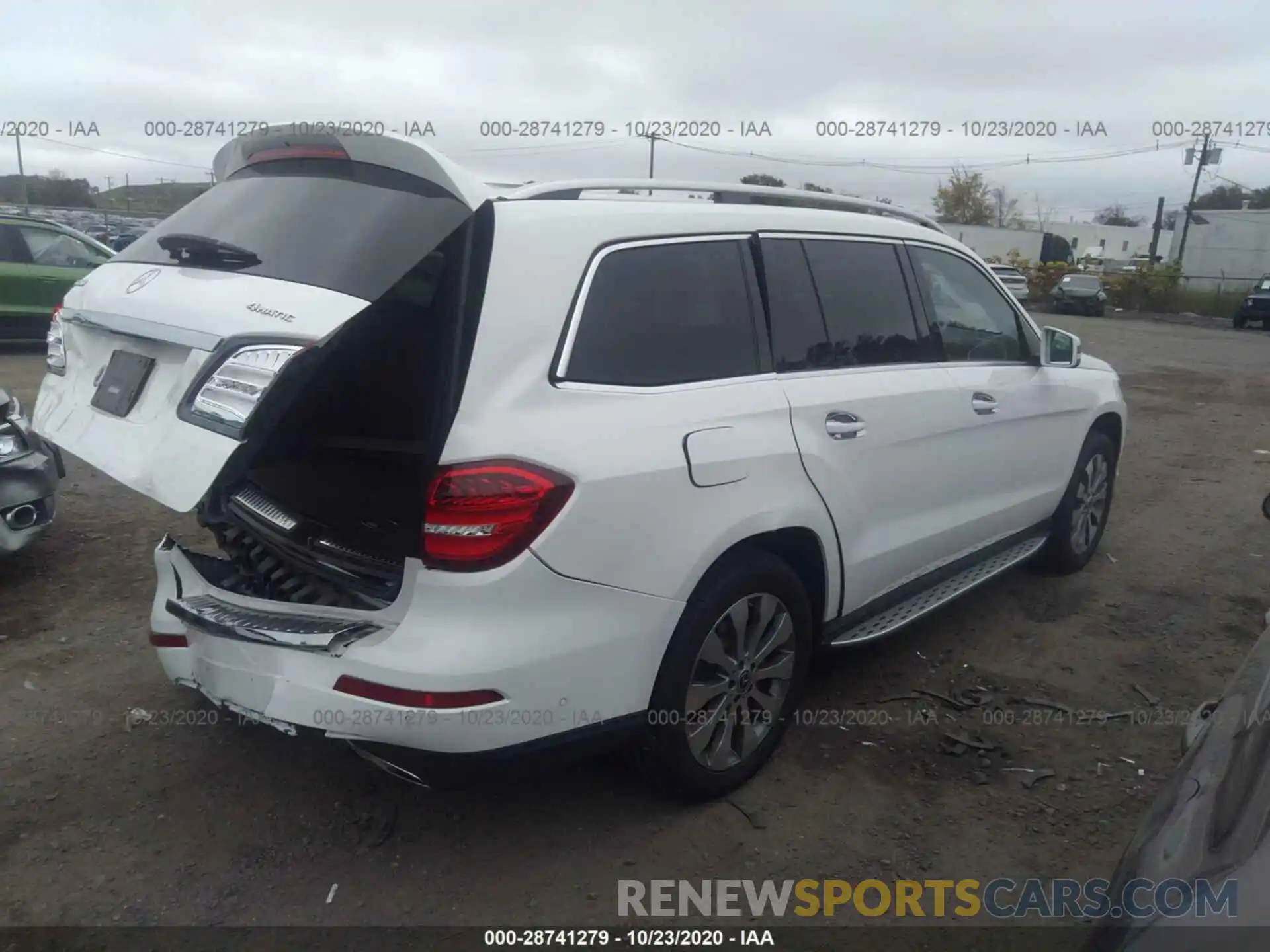 4 Photograph of a damaged car 4JGDF6EE0KB200578 MERCEDES-BENZ GLS 2019