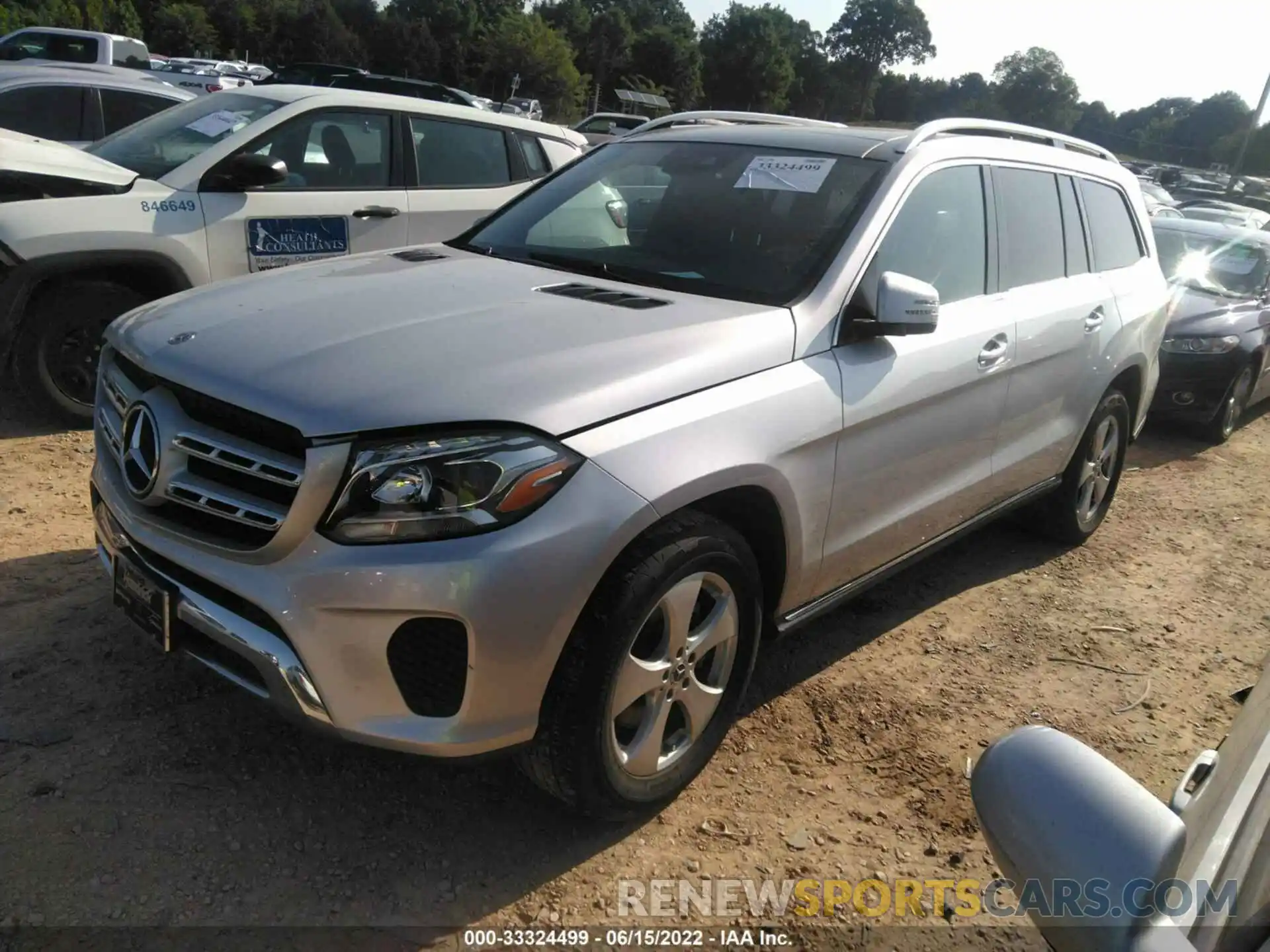 2 Photograph of a damaged car 4JGDF6EE0KB220555 MERCEDES-BENZ GLS 2019