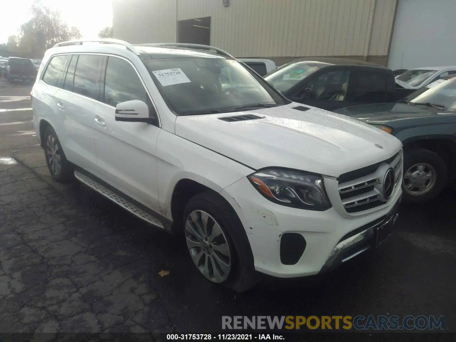 1 Photograph of a damaged car 4JGDF6EE0KB222564 MERCEDES-BENZ GLS 2019