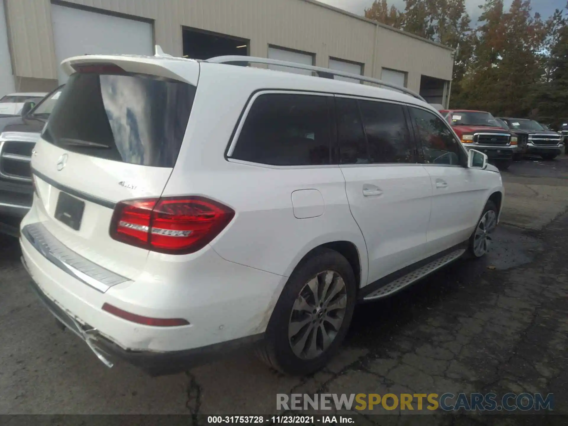 4 Photograph of a damaged car 4JGDF6EE0KB222564 MERCEDES-BENZ GLS 2019