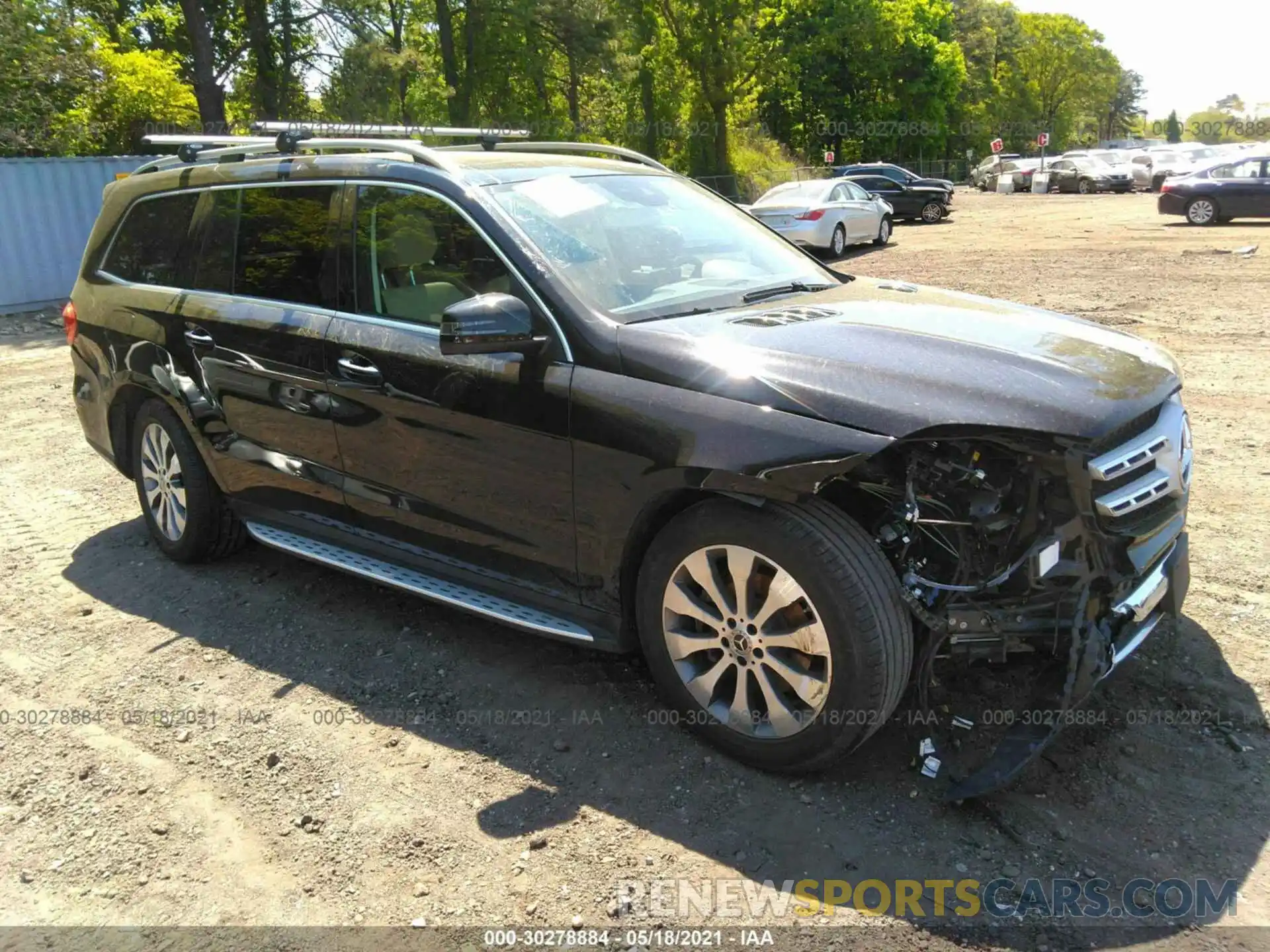 1 Photograph of a damaged car 4JGDF6EE0KB224668 MERCEDES-BENZ GLS 2019