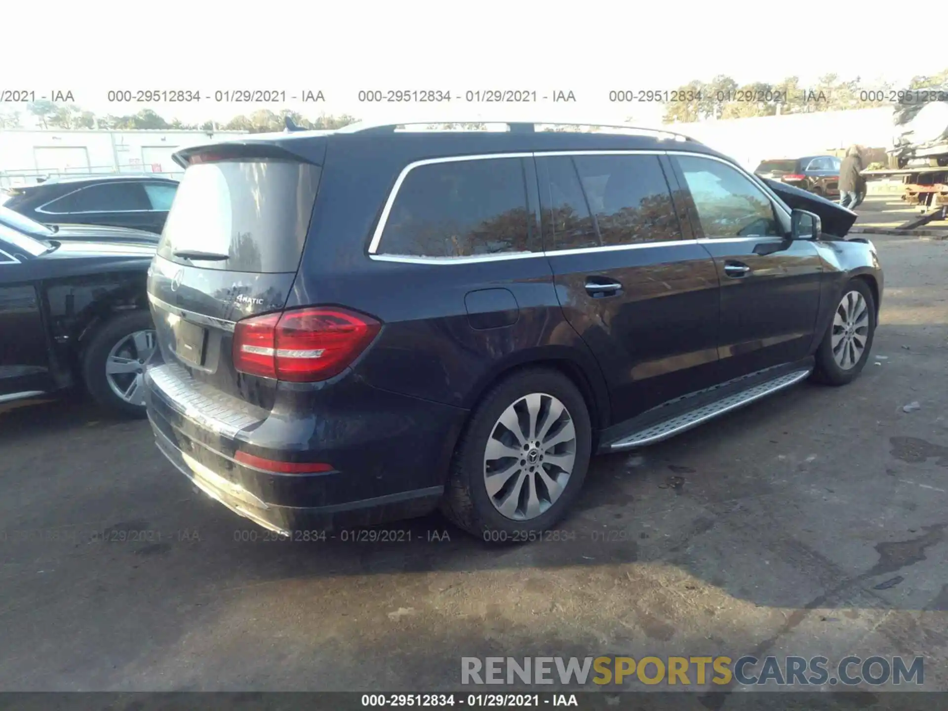 4 Photograph of a damaged car 4JGDF6EE0KB227702 MERCEDES-BENZ GLS 2019