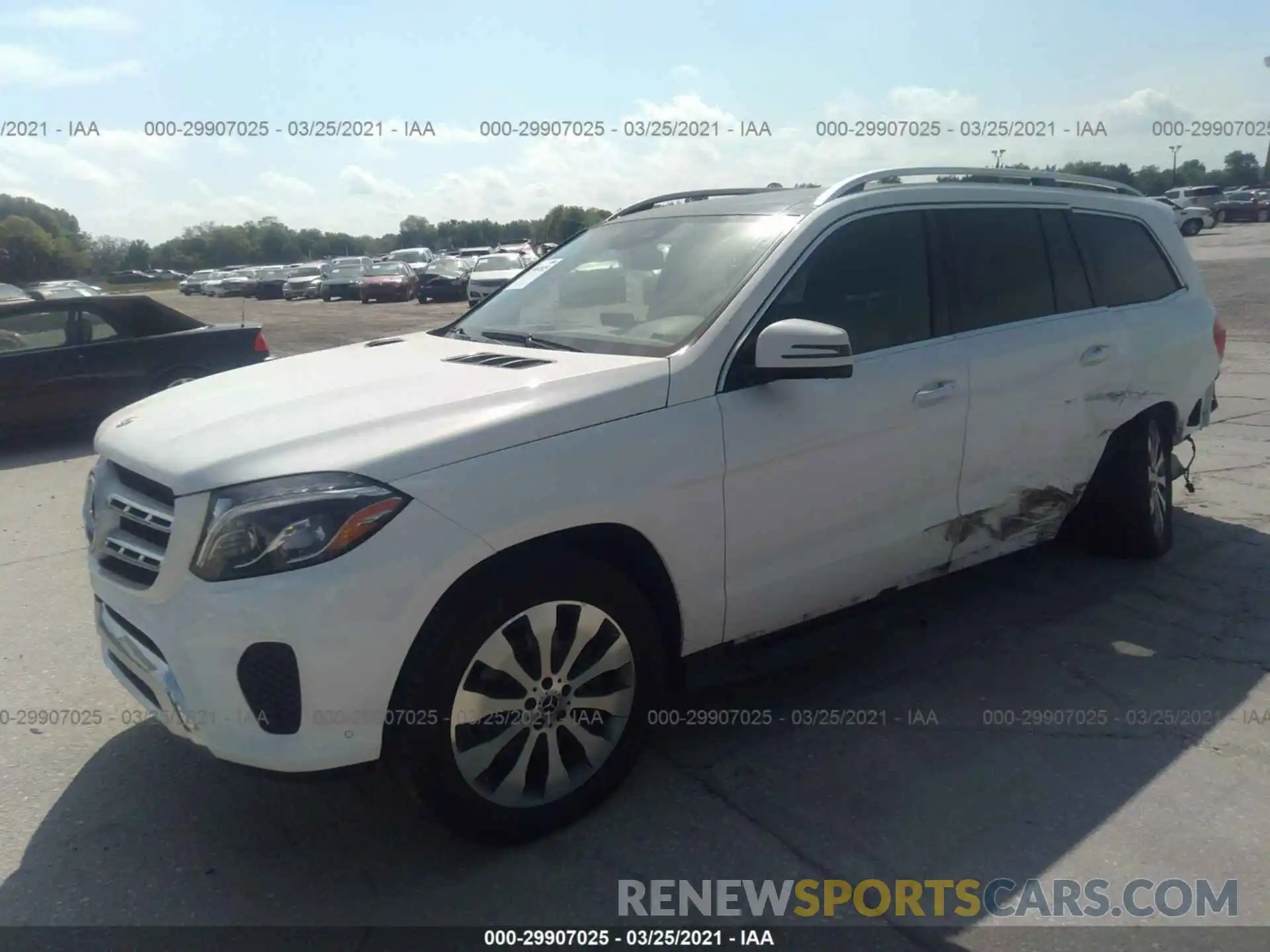 2 Photograph of a damaged car 4JGDF6EE0KB231569 MERCEDES-BENZ GLS 2019