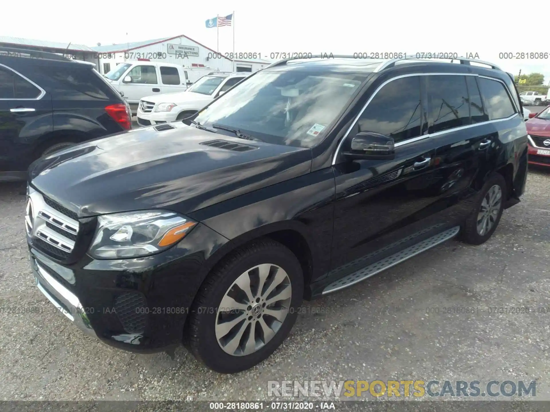 2 Photograph of a damaged car 4JGDF6EE0KB236982 MERCEDES-BENZ GLS 2019