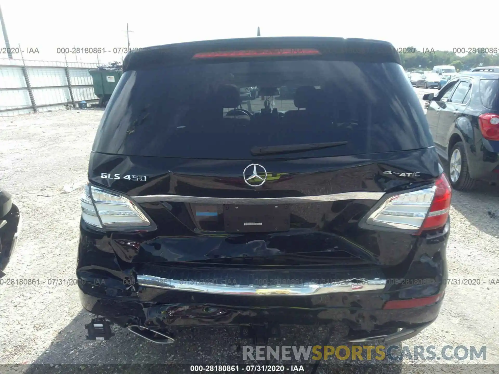 6 Photograph of a damaged car 4JGDF6EE0KB236982 MERCEDES-BENZ GLS 2019