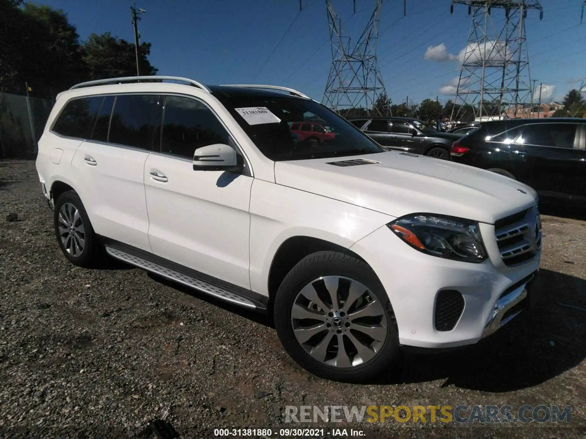 1 Photograph of a damaged car 4JGDF6EE1KB198680 MERCEDES-BENZ GLS 2019