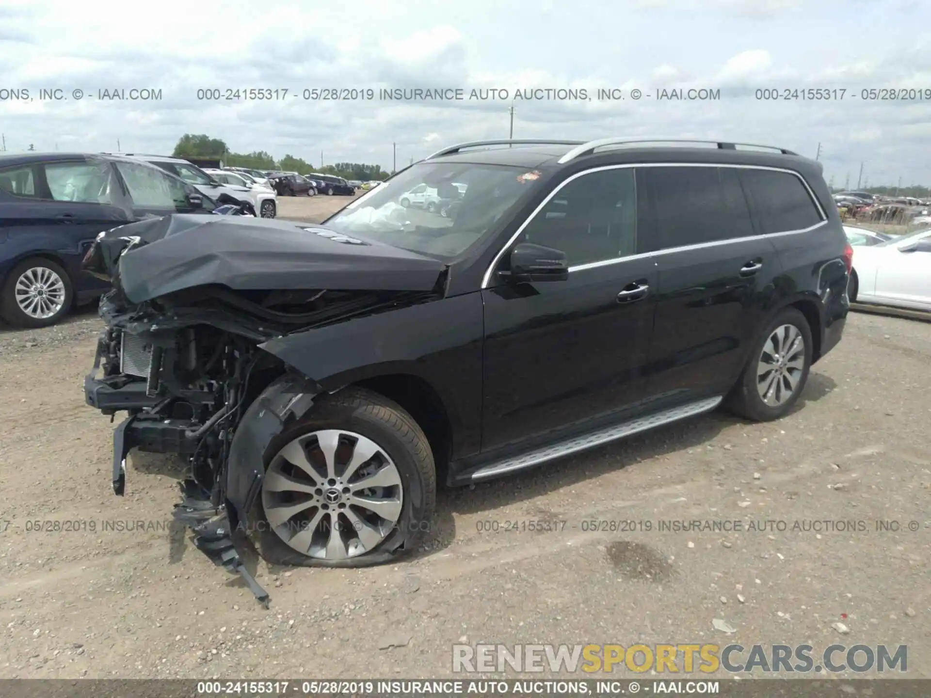 2 Фотография поврежденного автомобиля 4JGDF6EE1KB214019 MERCEDES-BENZ GLS 2019