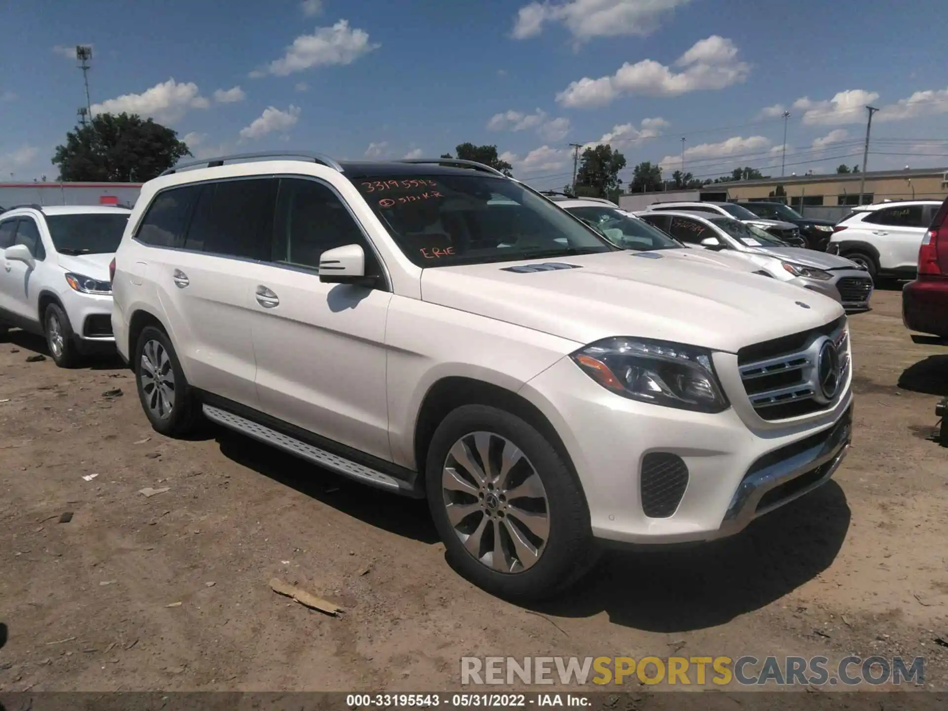 1 Photograph of a damaged car 4JGDF6EE1KB241463 MERCEDES-BENZ GLS 2019