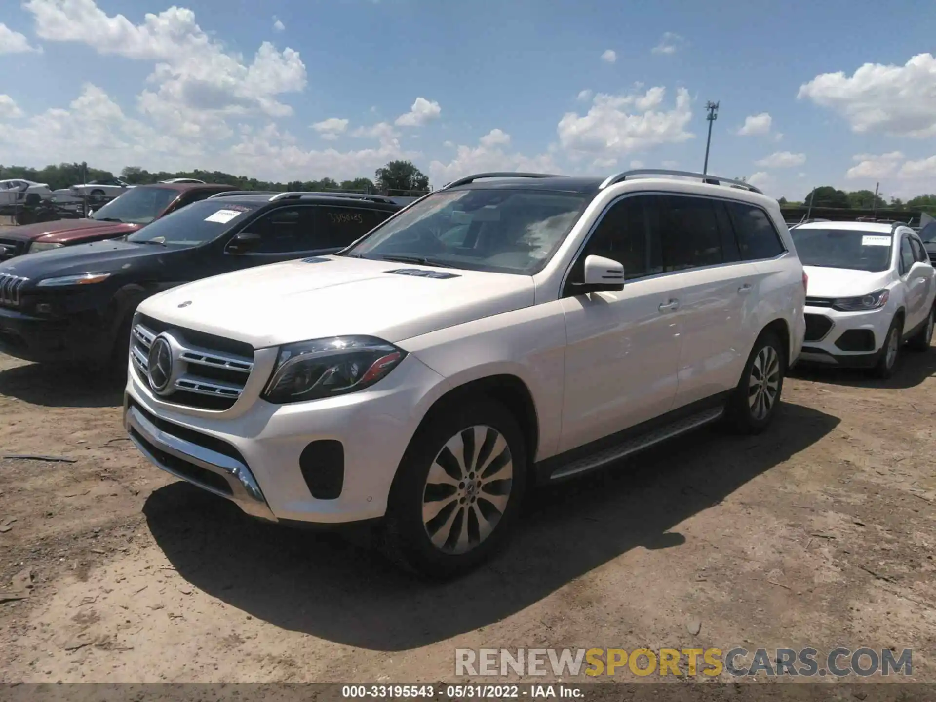 2 Photograph of a damaged car 4JGDF6EE1KB241463 MERCEDES-BENZ GLS 2019