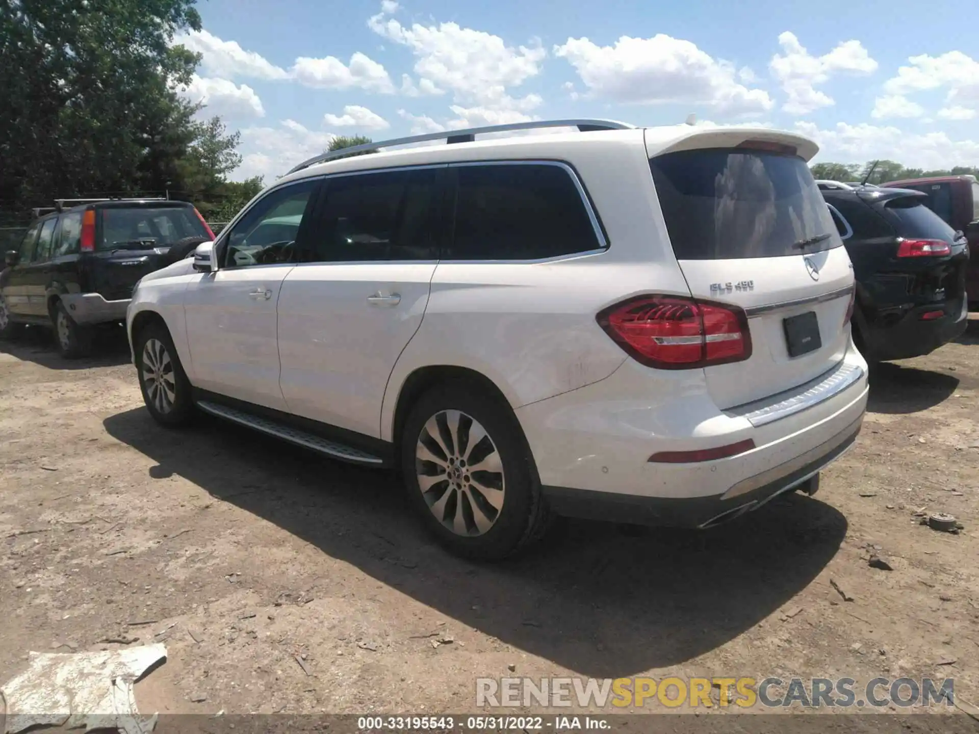 3 Фотография поврежденного автомобиля 4JGDF6EE1KB241463 MERCEDES-BENZ GLS 2019