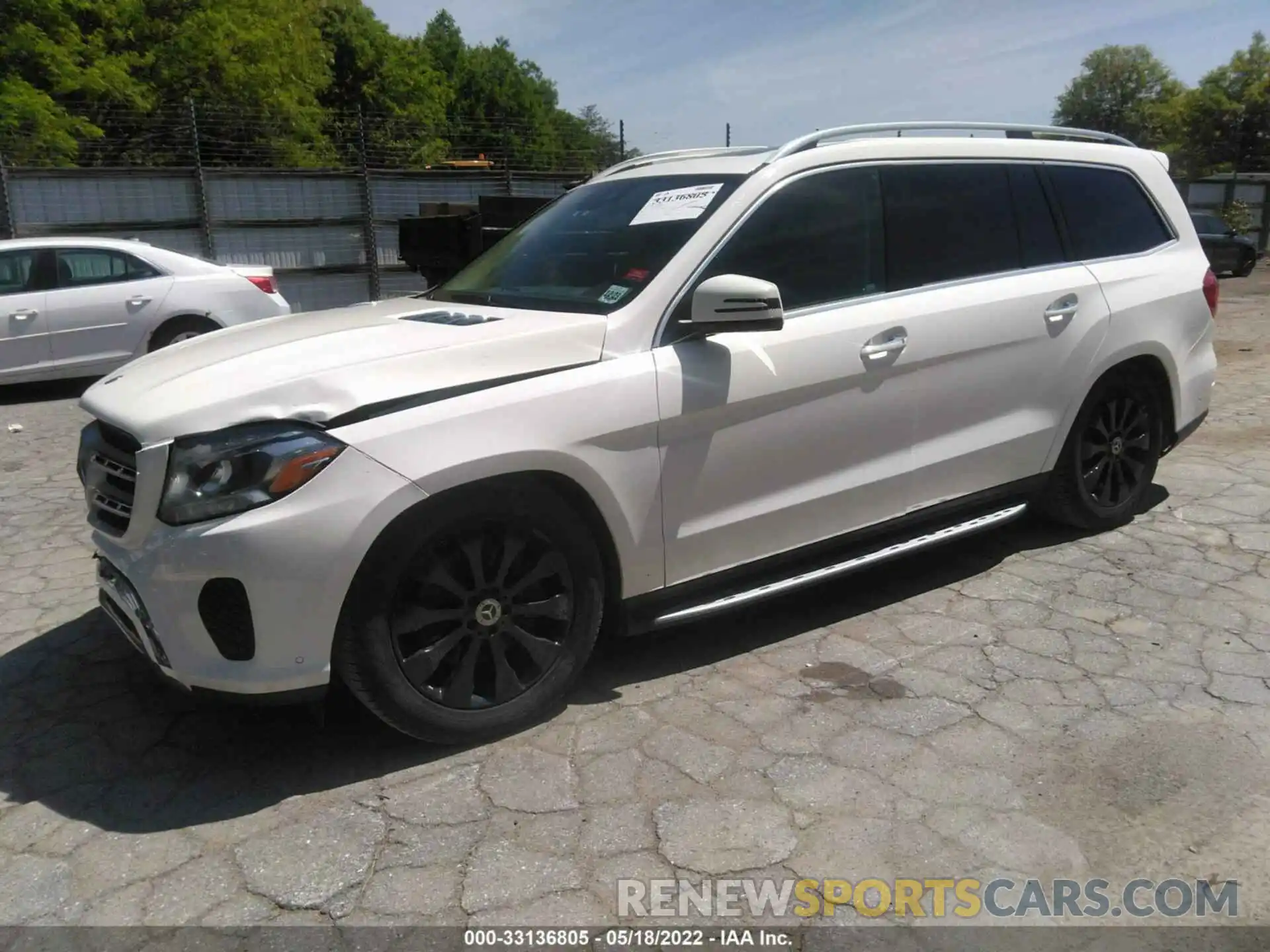 2 Photograph of a damaged car 4JGDF6EE2KB190815 MERCEDES-BENZ GLS 2019