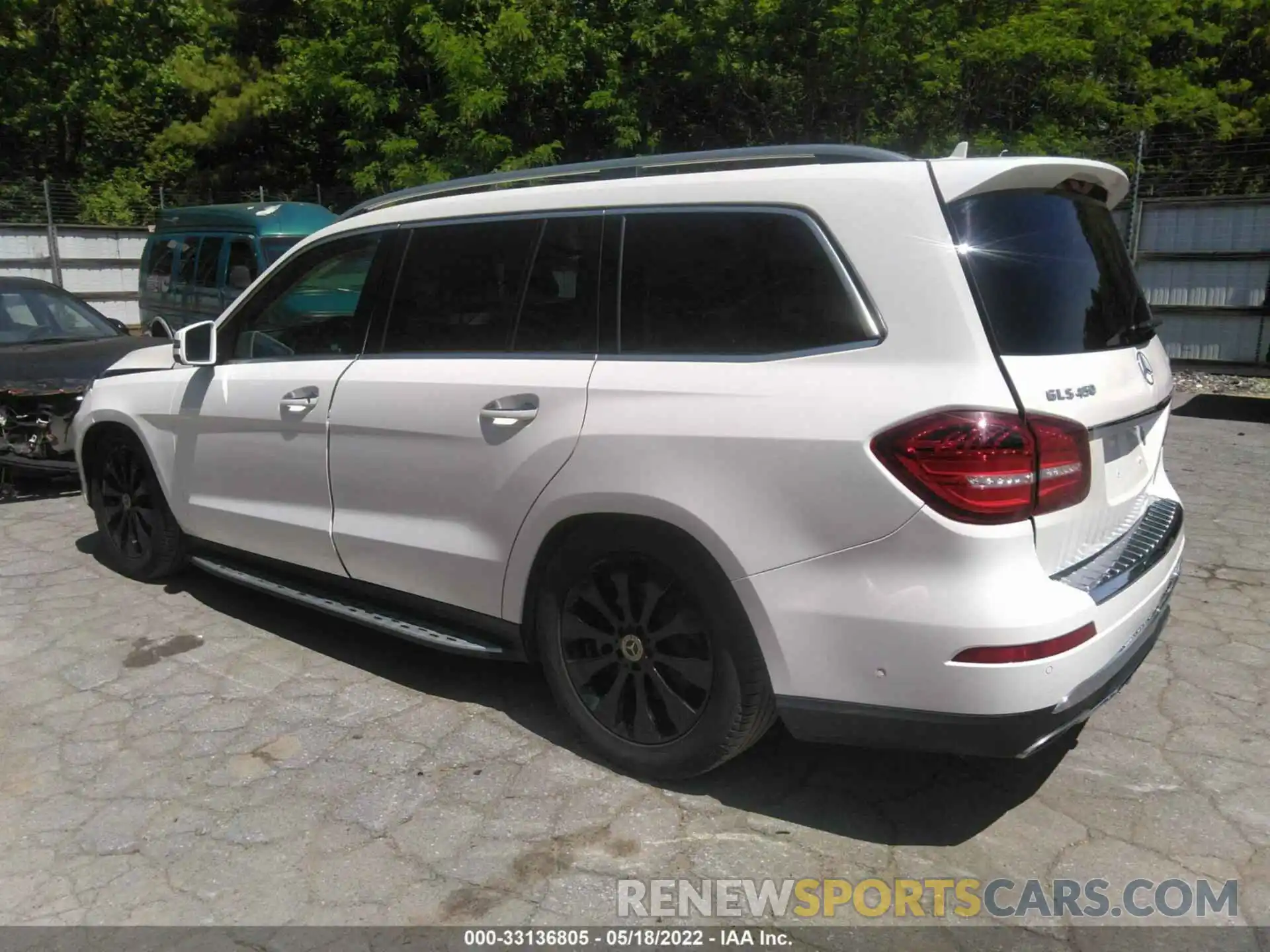 3 Фотография поврежденного автомобиля 4JGDF6EE2KB190815 MERCEDES-BENZ GLS 2019