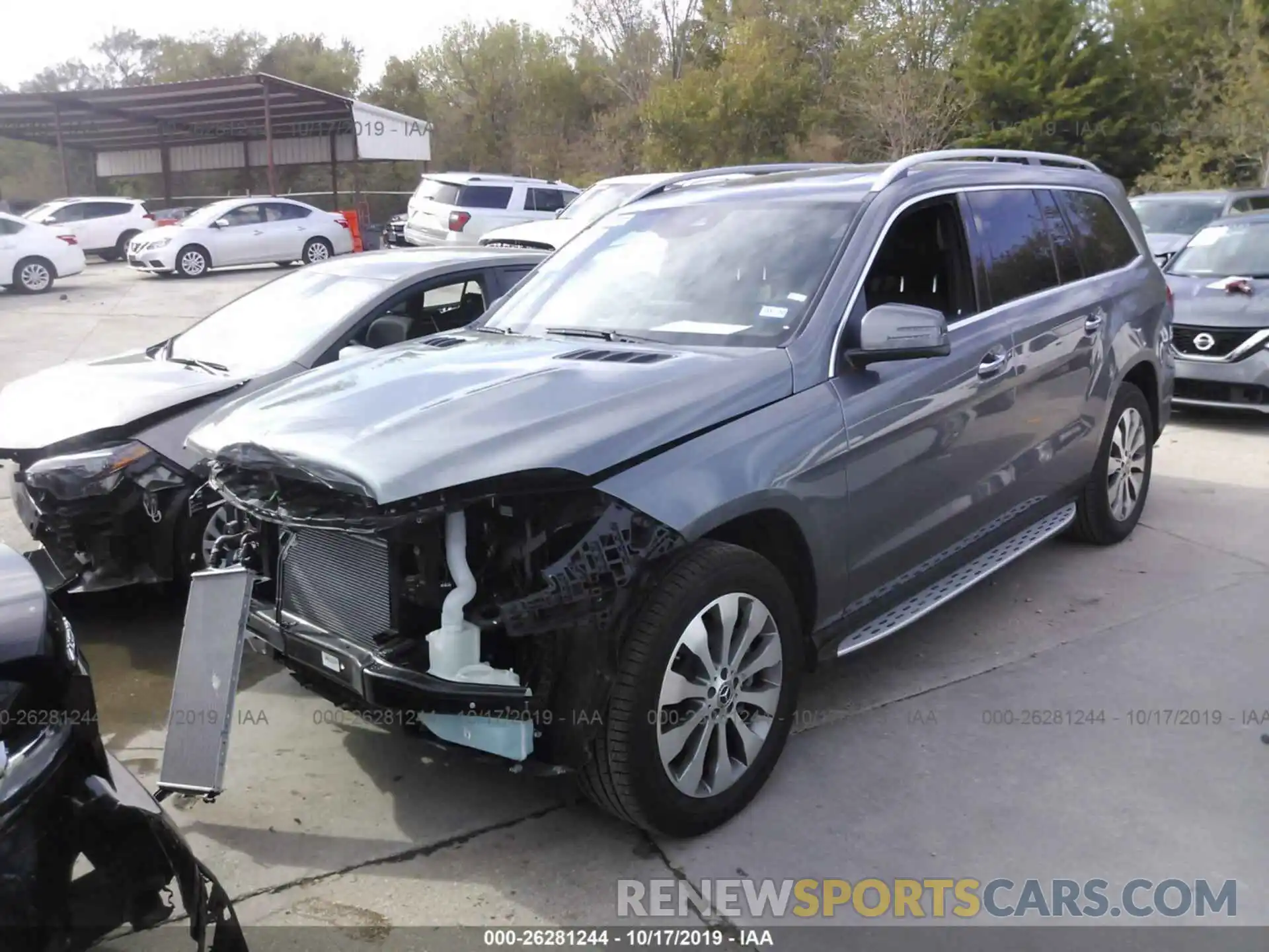 2 Photograph of a damaged car 4JGDF6EE2KB234473 MERCEDES-BENZ GLS 2019