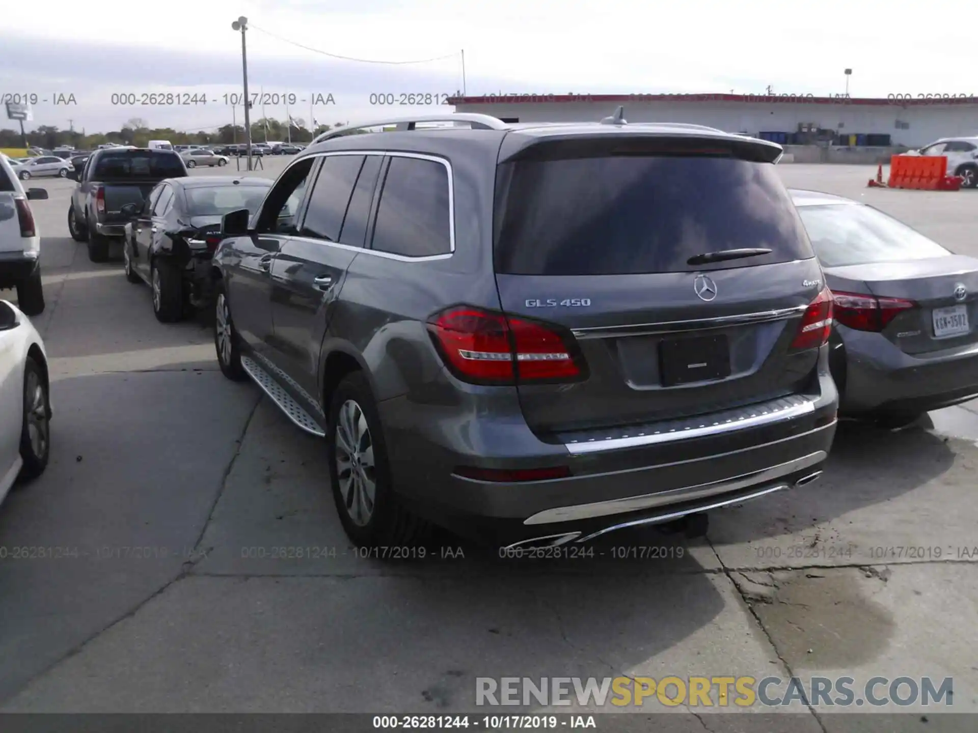 3 Photograph of a damaged car 4JGDF6EE2KB234473 MERCEDES-BENZ GLS 2019