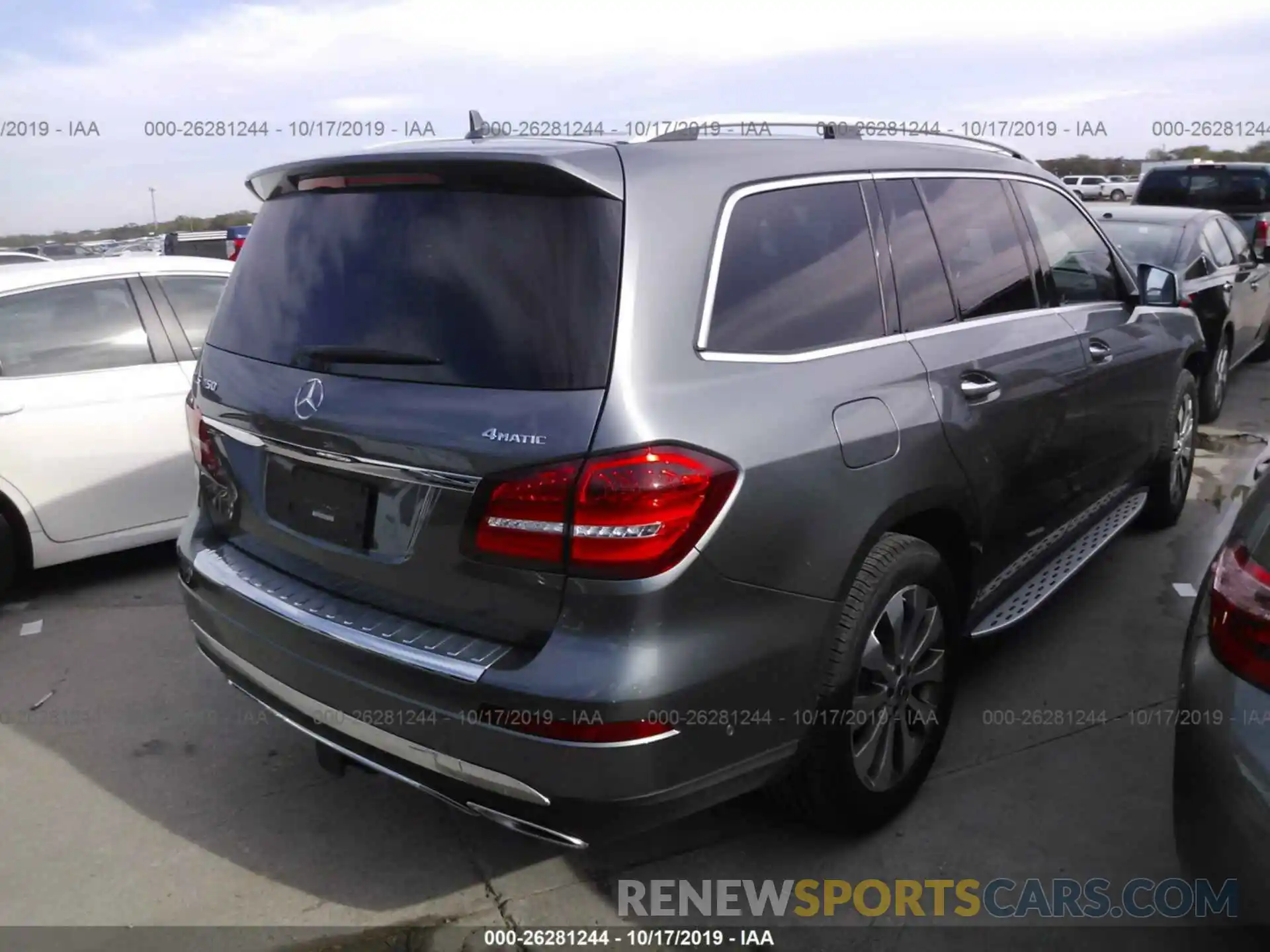 4 Photograph of a damaged car 4JGDF6EE2KB234473 MERCEDES-BENZ GLS 2019