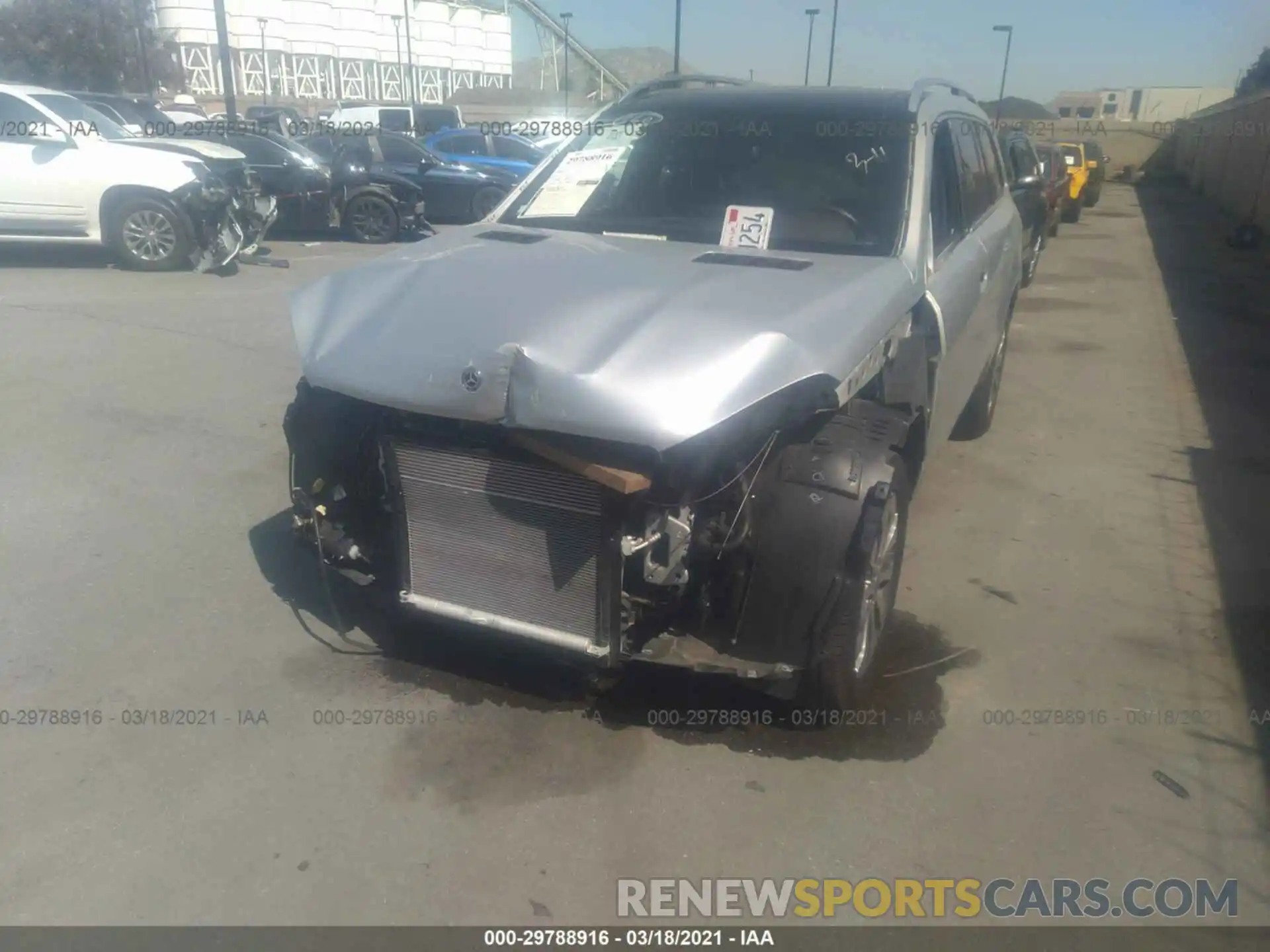 6 Фотография поврежденного автомобиля 4JGDF6EE3KB217035 MERCEDES-BENZ GLS 2019