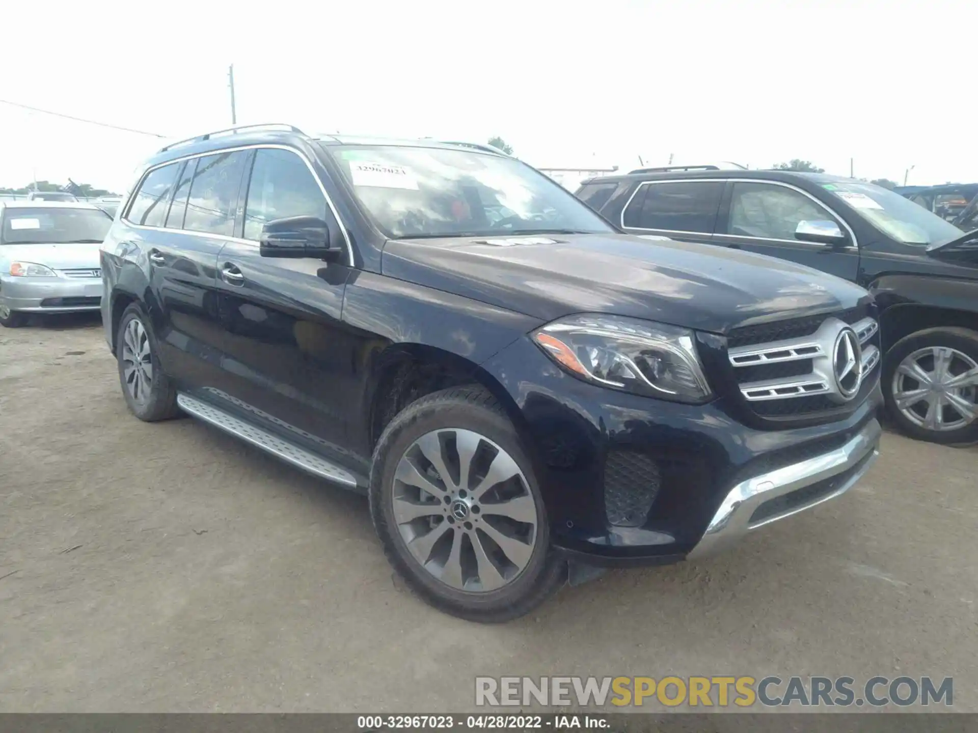 1 Photograph of a damaged car 4JGDF6EE3KB224454 MERCEDES-BENZ GLS 2019