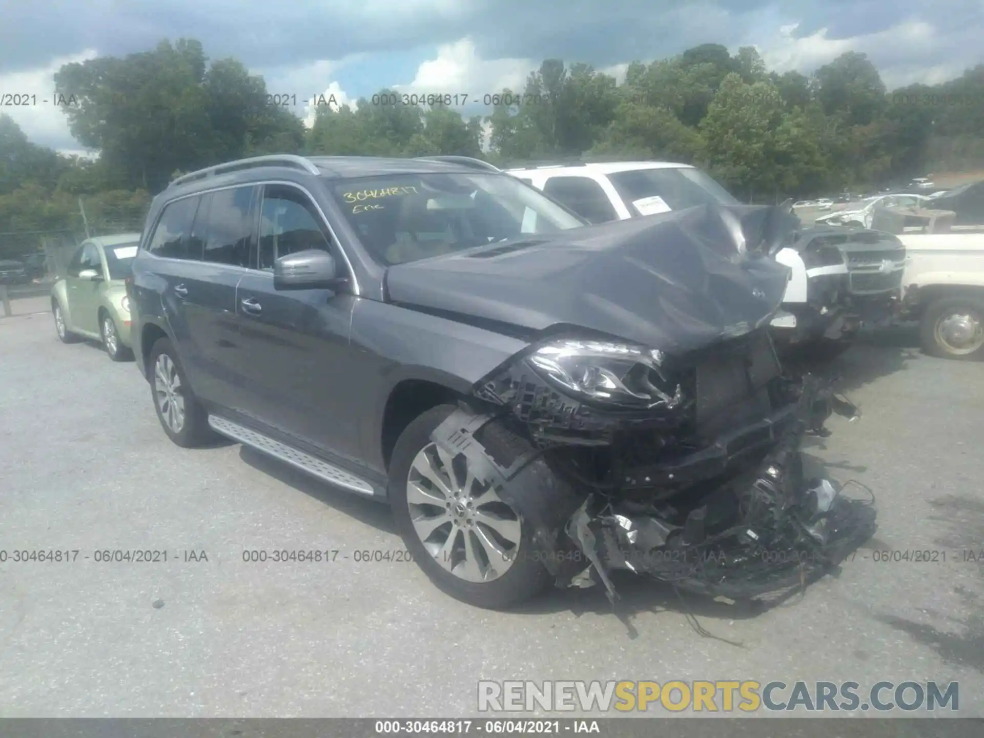 1 Photograph of a damaged car 4JGDF6EE3KB230867 MERCEDES-BENZ GLS 2019