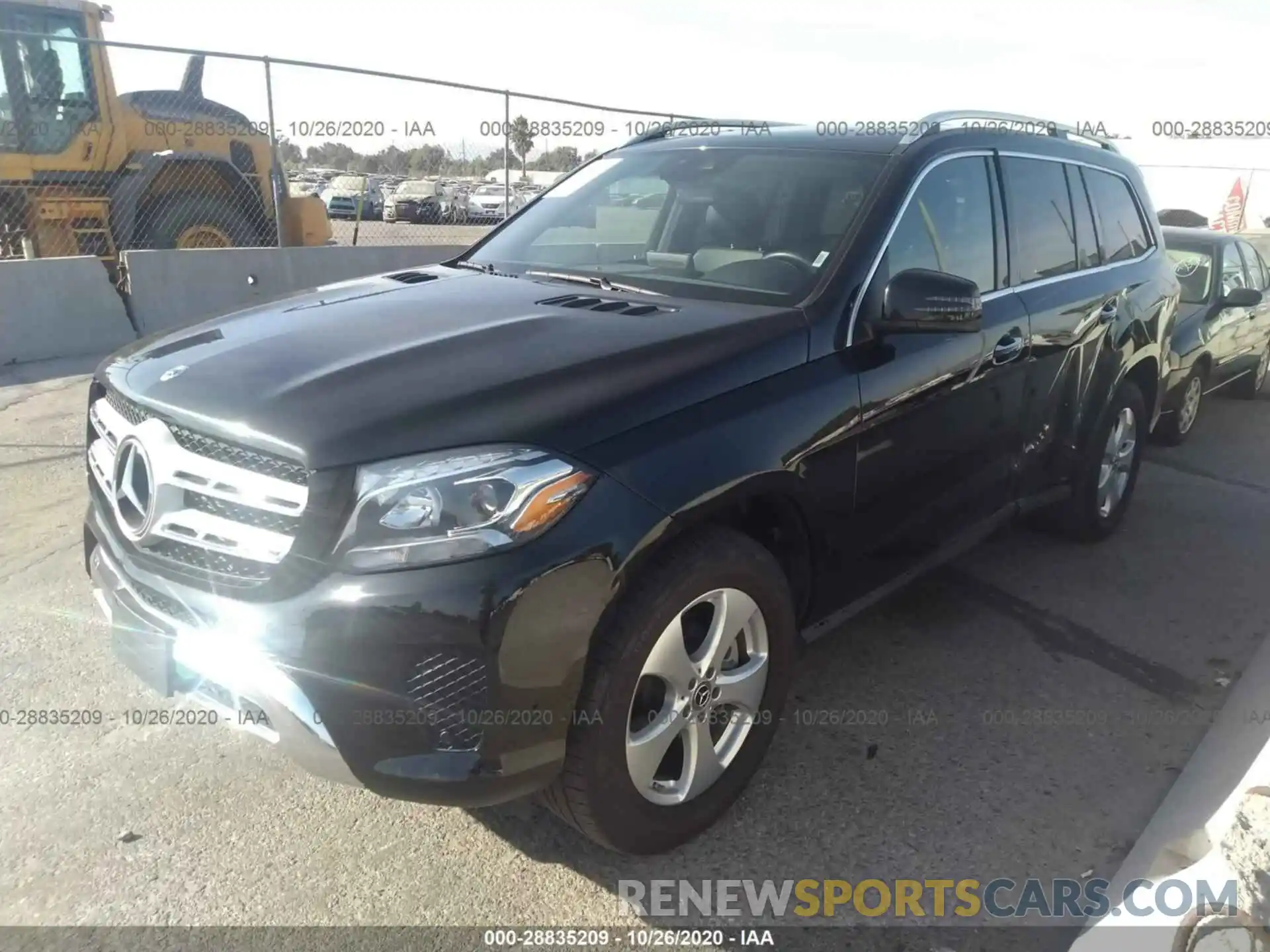 2 Photograph of a damaged car 4JGDF6EE3KB233624 MERCEDES-BENZ GLS 2019